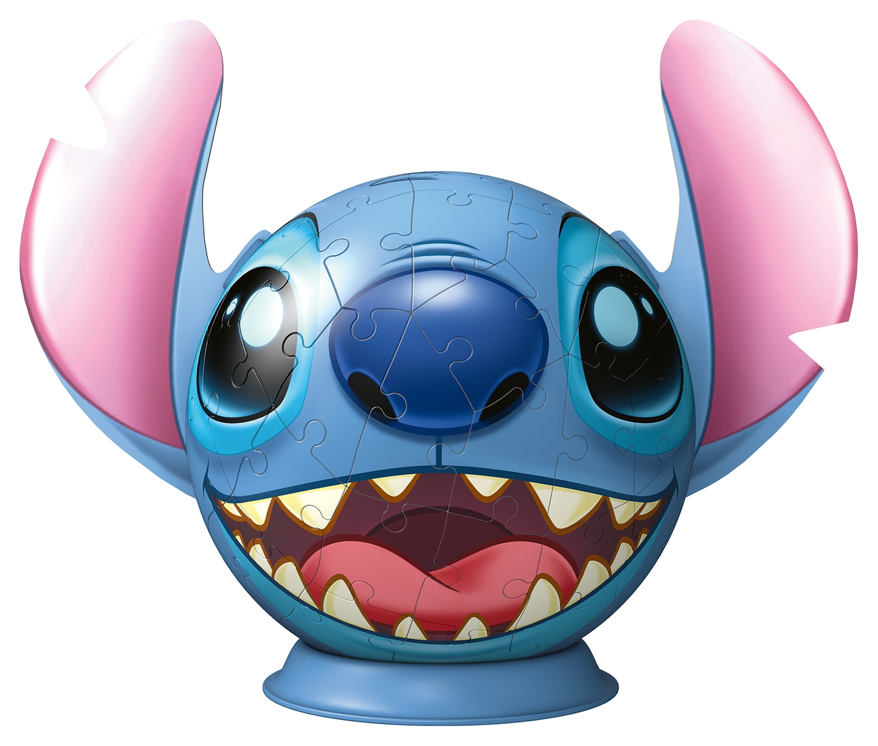 Ravensburger Disney Stitch 3D Puzzleball Stitch with Ears 72 Pieces