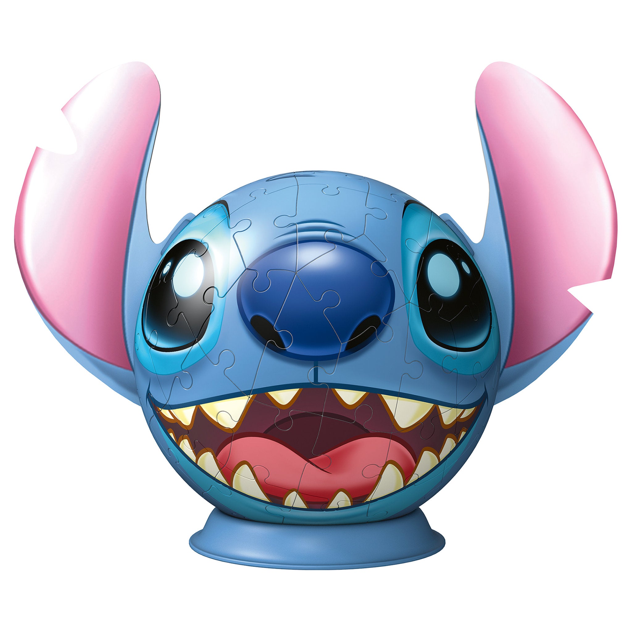 Ravensburger Disney Stitch 3D Puzzleball Stitch with Ears 72 Pieces