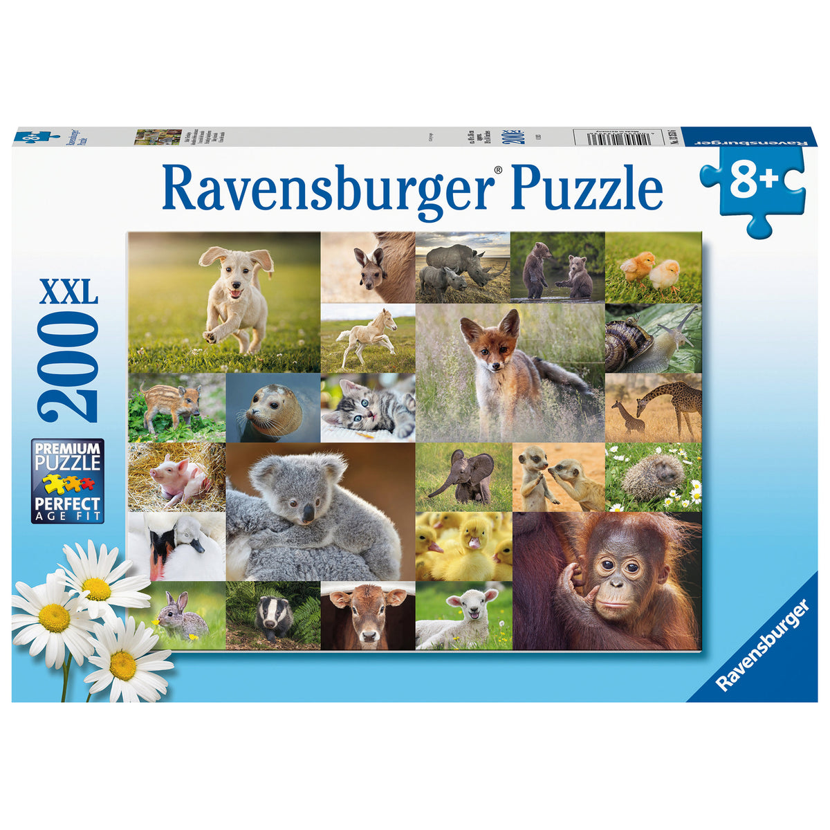 Ravensburger Puzzle Baby Animals 200 Piece