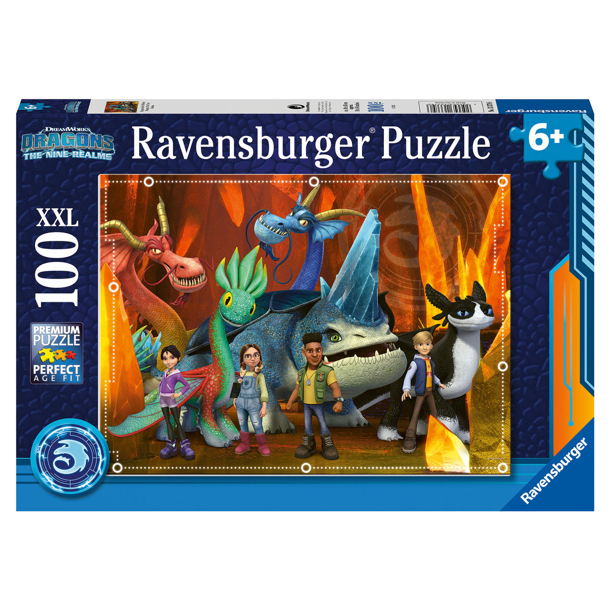 Ravensburger Puzzle Dragons The Nine Realms 100 Piece