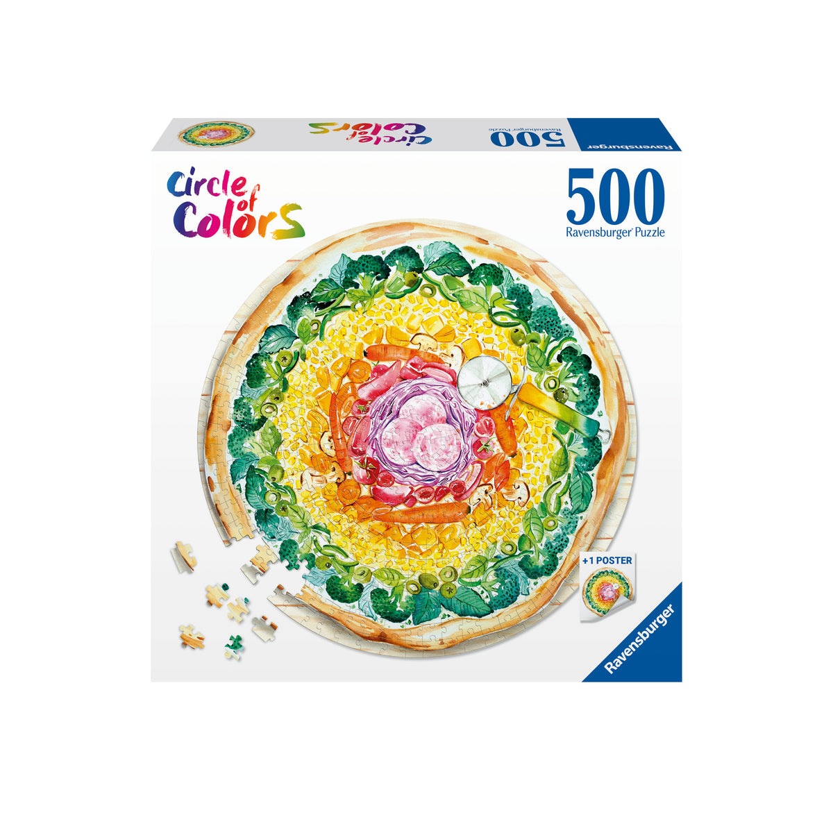 Ravensburger Puzzle Pizza 500 Piece
