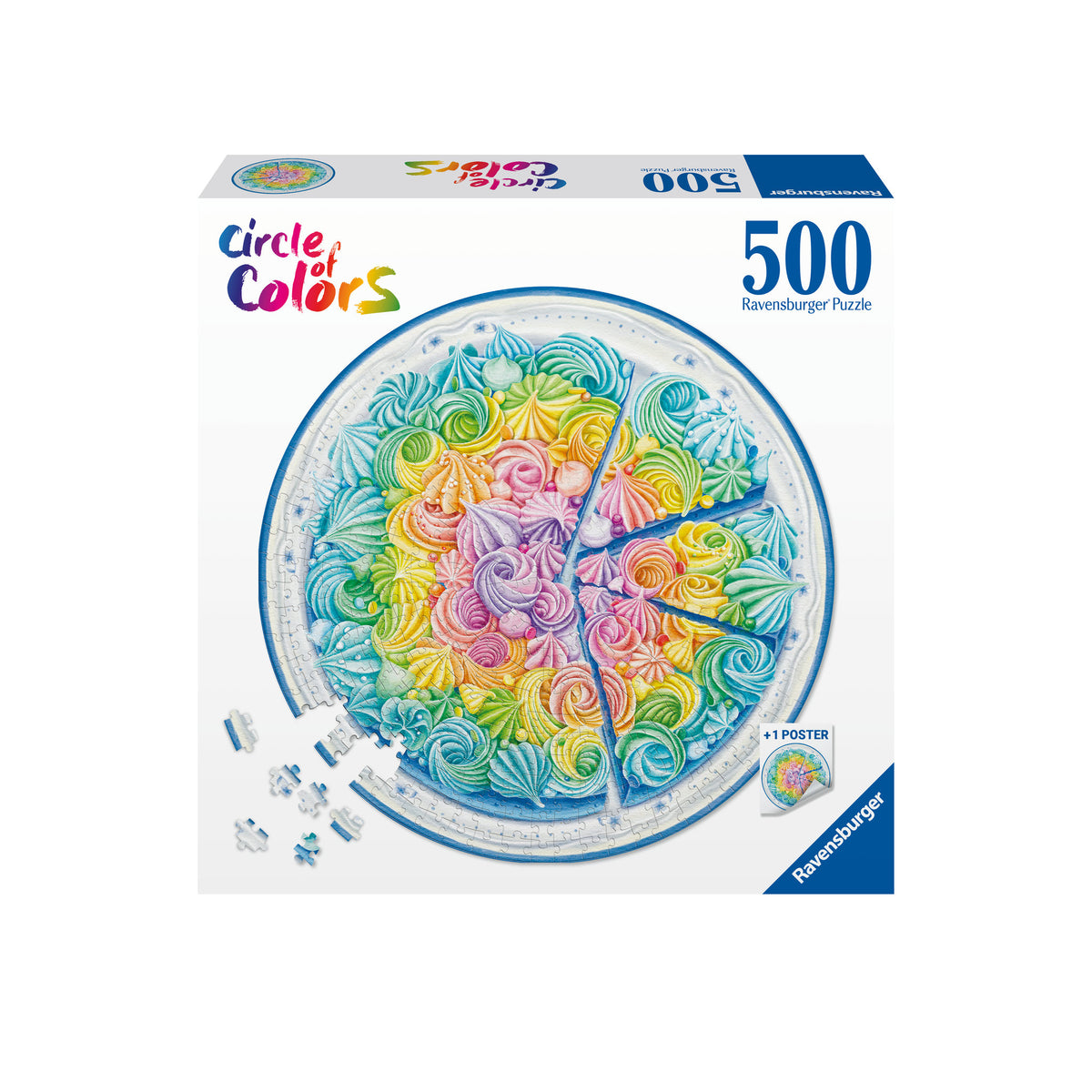 Ravensburger Puzzle Rainbow Cake 500 Piece