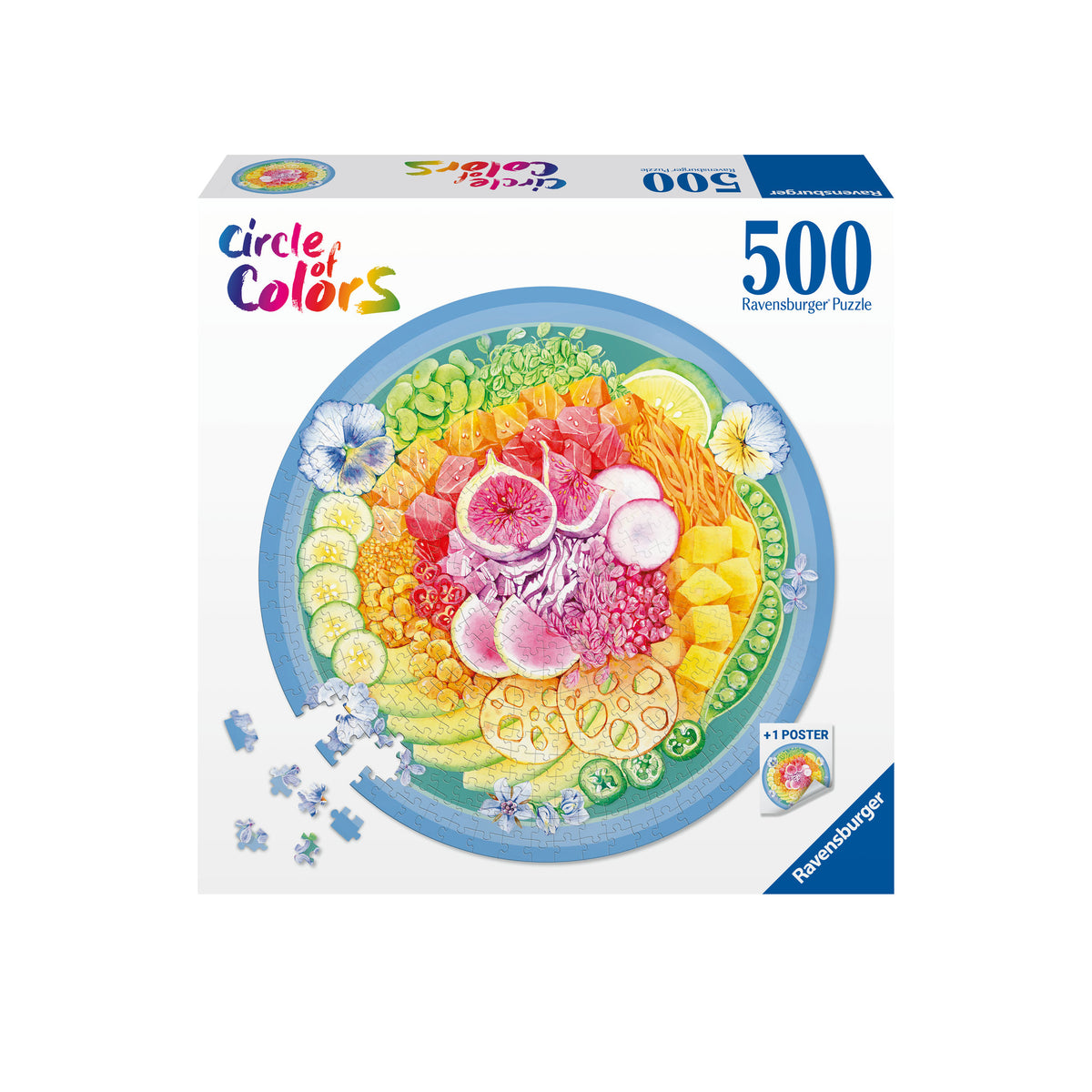 Ravensburger Puzzle Poke Bowl 500 Piece