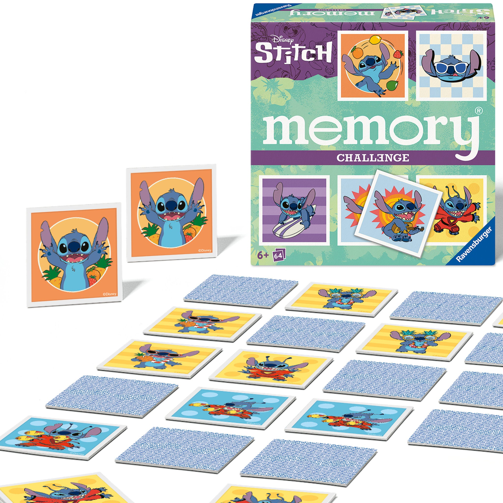 Ravensburger Puzzle Disney Stitch Challenge Memory Game