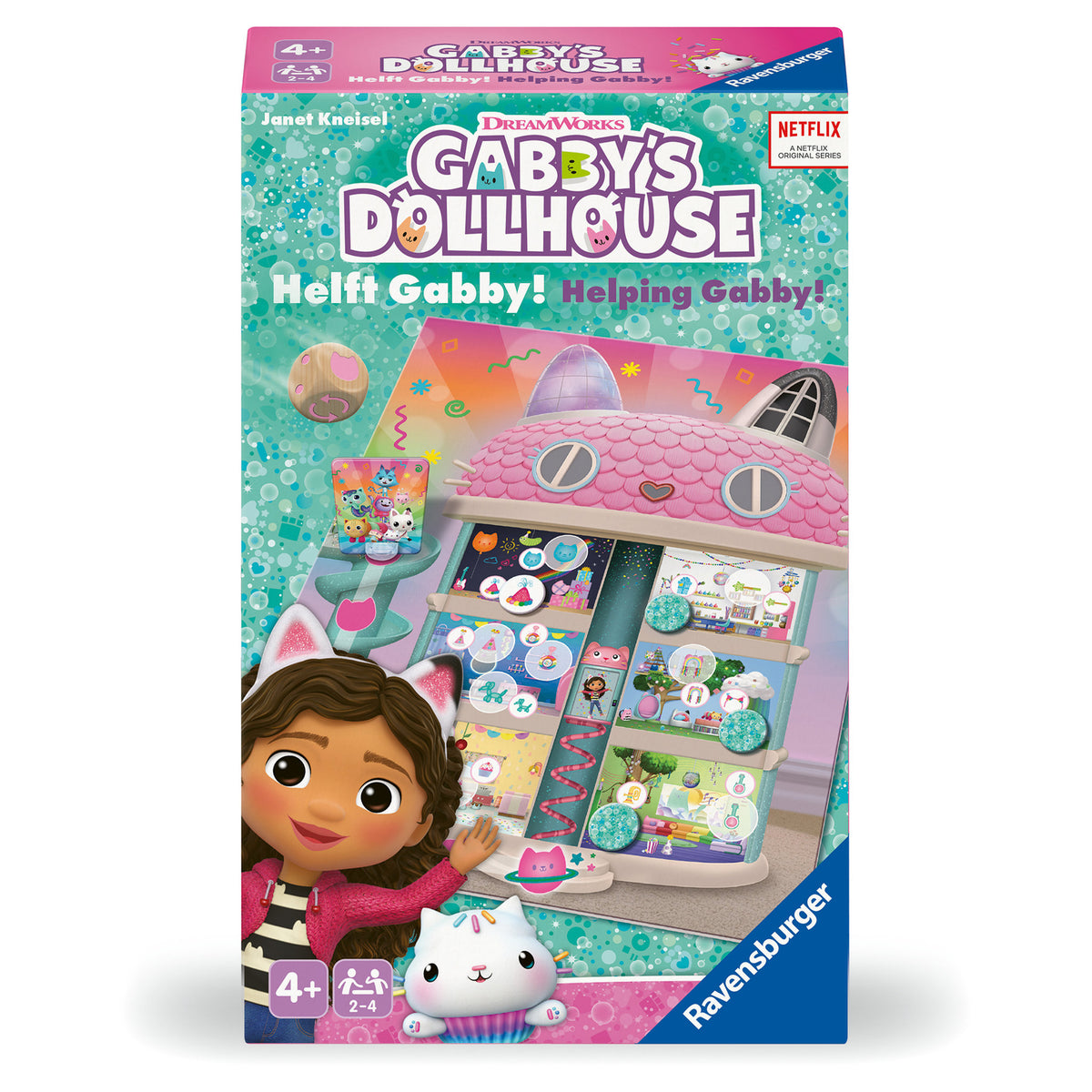 Ravensburger Gabby's Dollhouse Helping Gabby Game