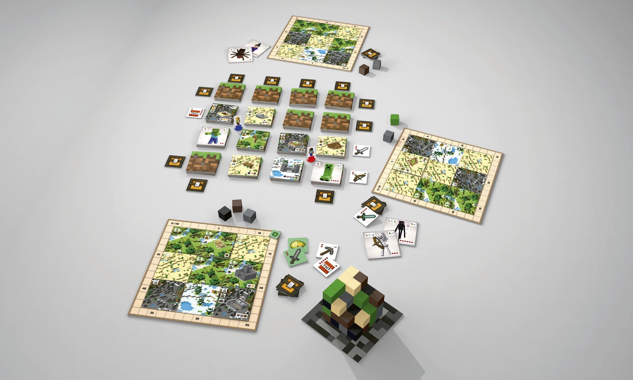 Ravensburger Minecraft Builders & Biomes Board Game