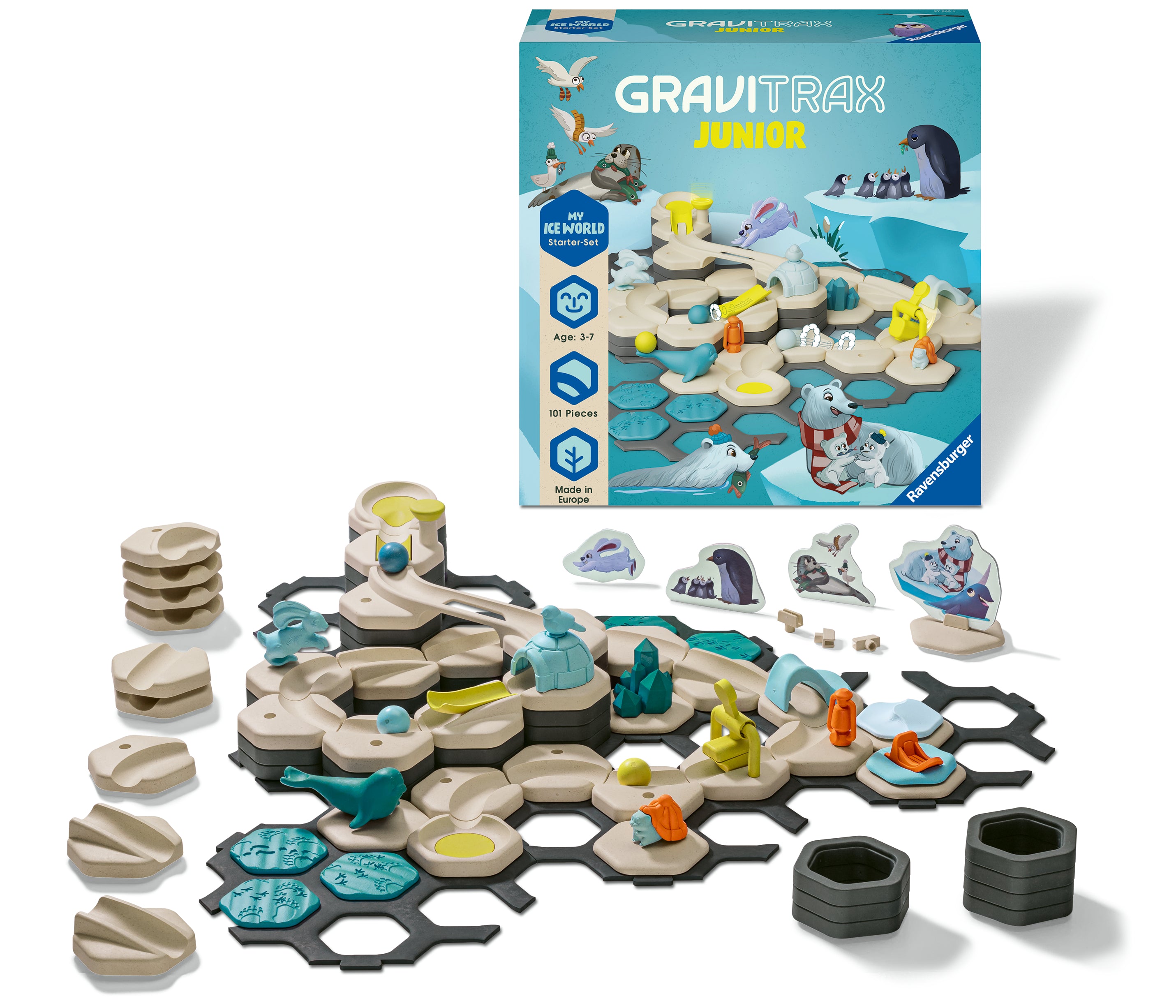 GraviTrax Junior - Large Starter Set Ice