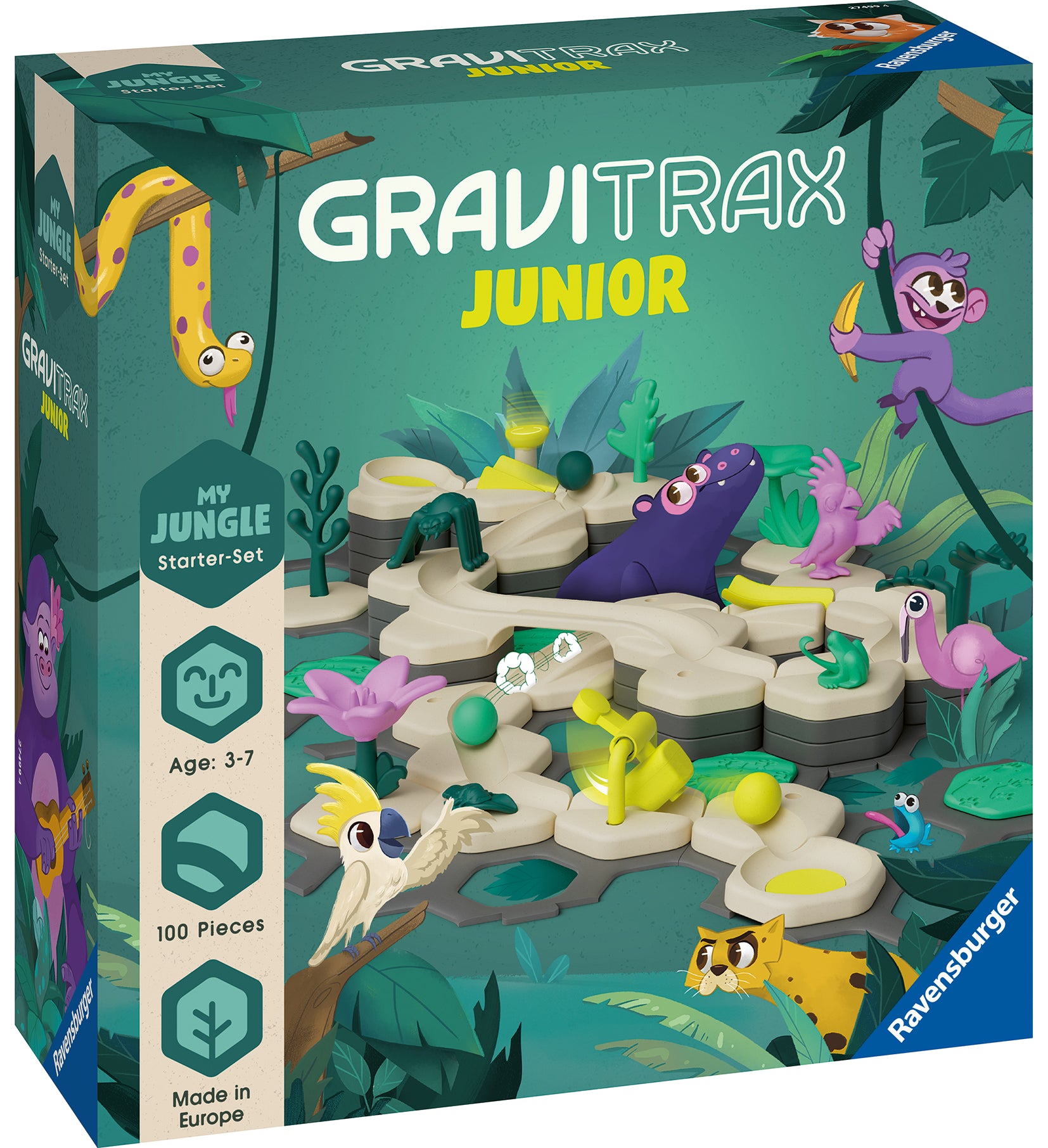 GraviTrax Junior - Large Starter Set Jungle