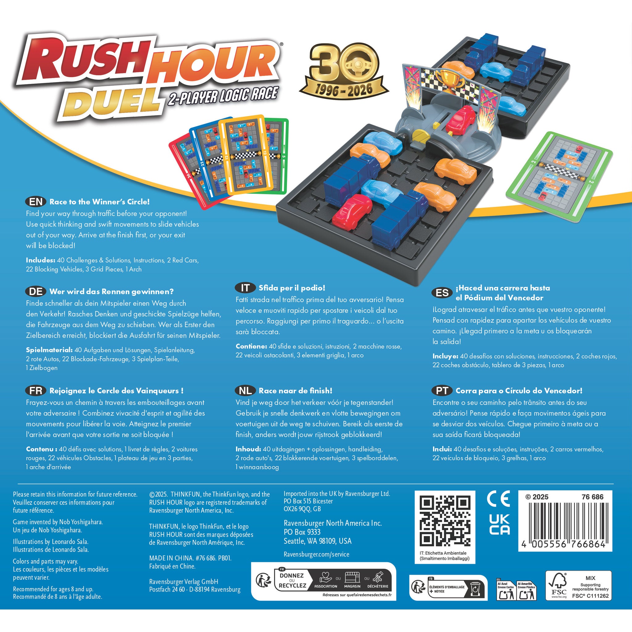 ThinkFun - Rush Hour Duel