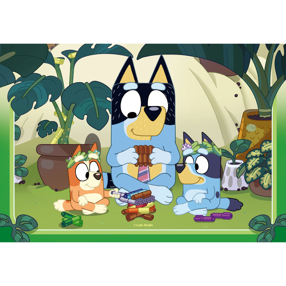 Ravensburger Puzzle Bluey 2 Pack 24 Pieces
