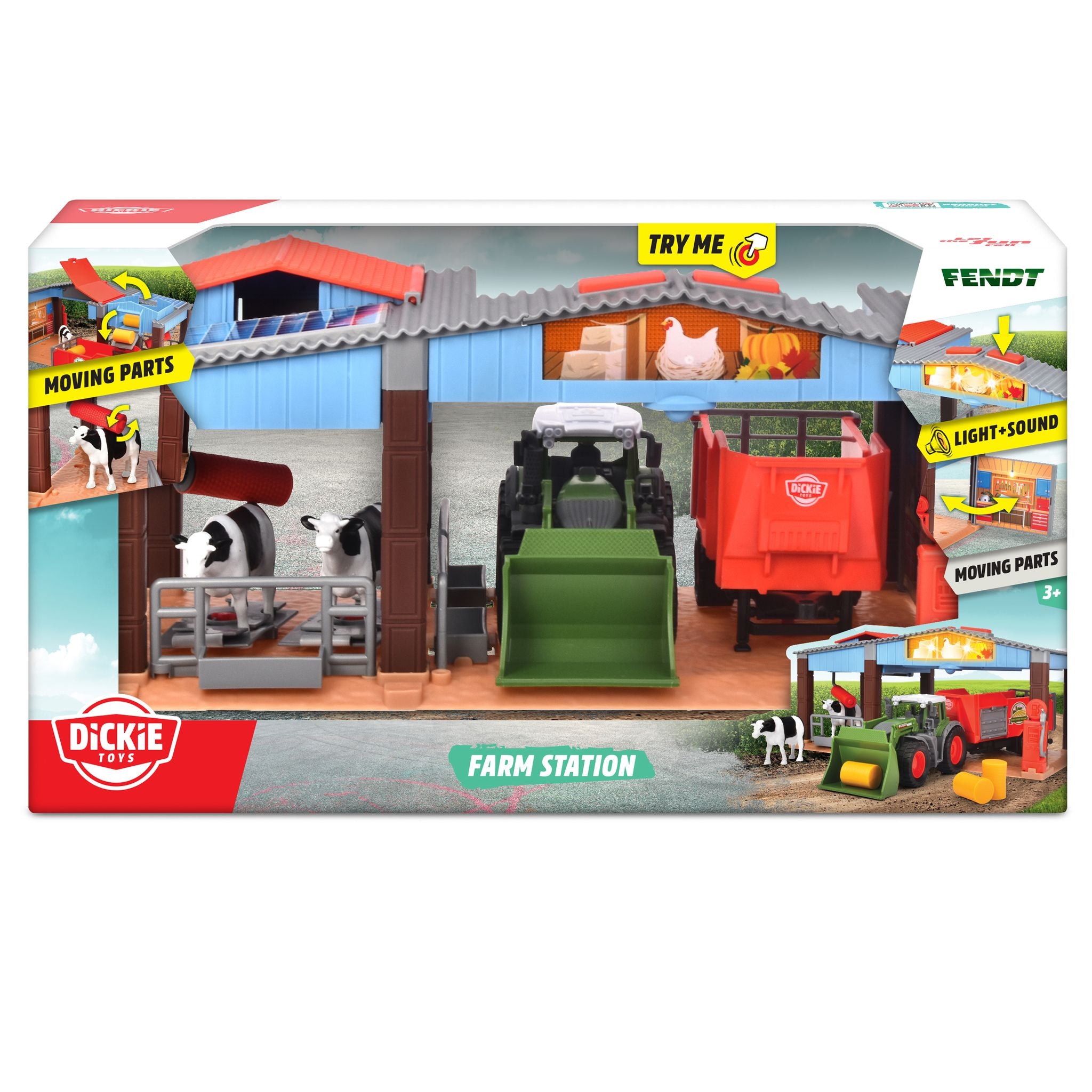 Dickie Toys Interactive Farm Station Playset