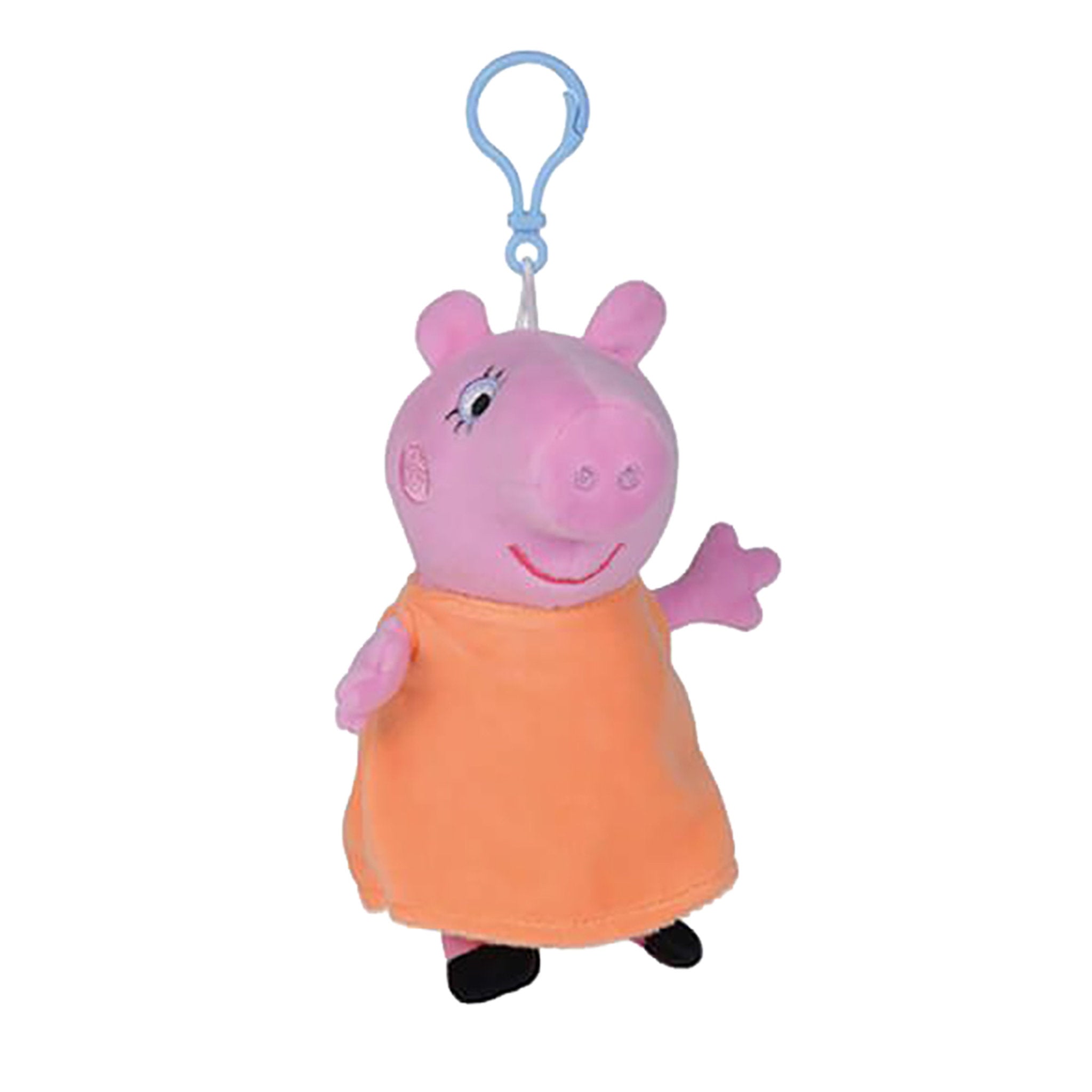 Peppa Pig Plush Backpack Clips Assorted Styles