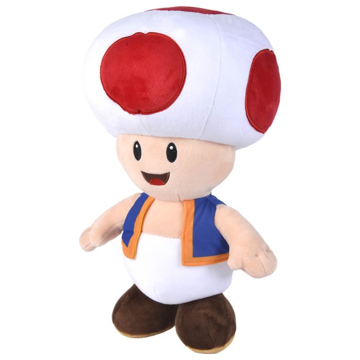 Super Mario Toad 50cm Plush