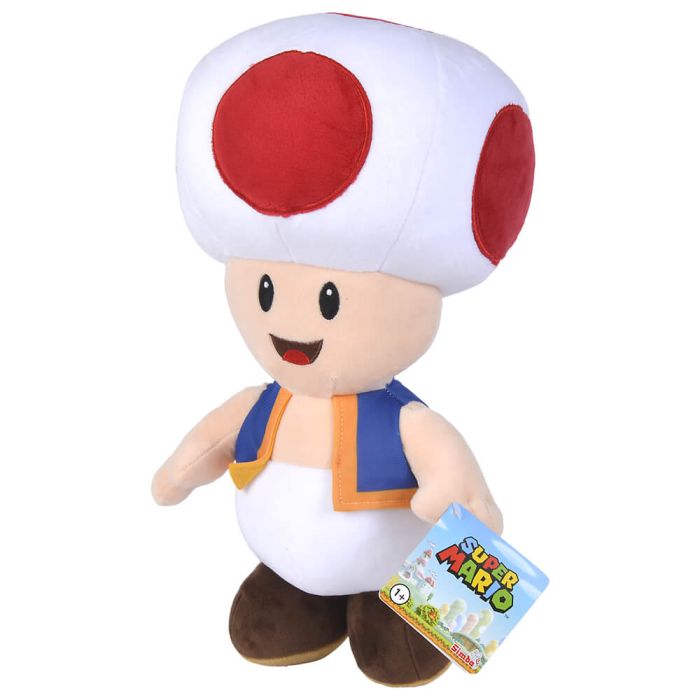 Super Mario Toad 50cm Plush