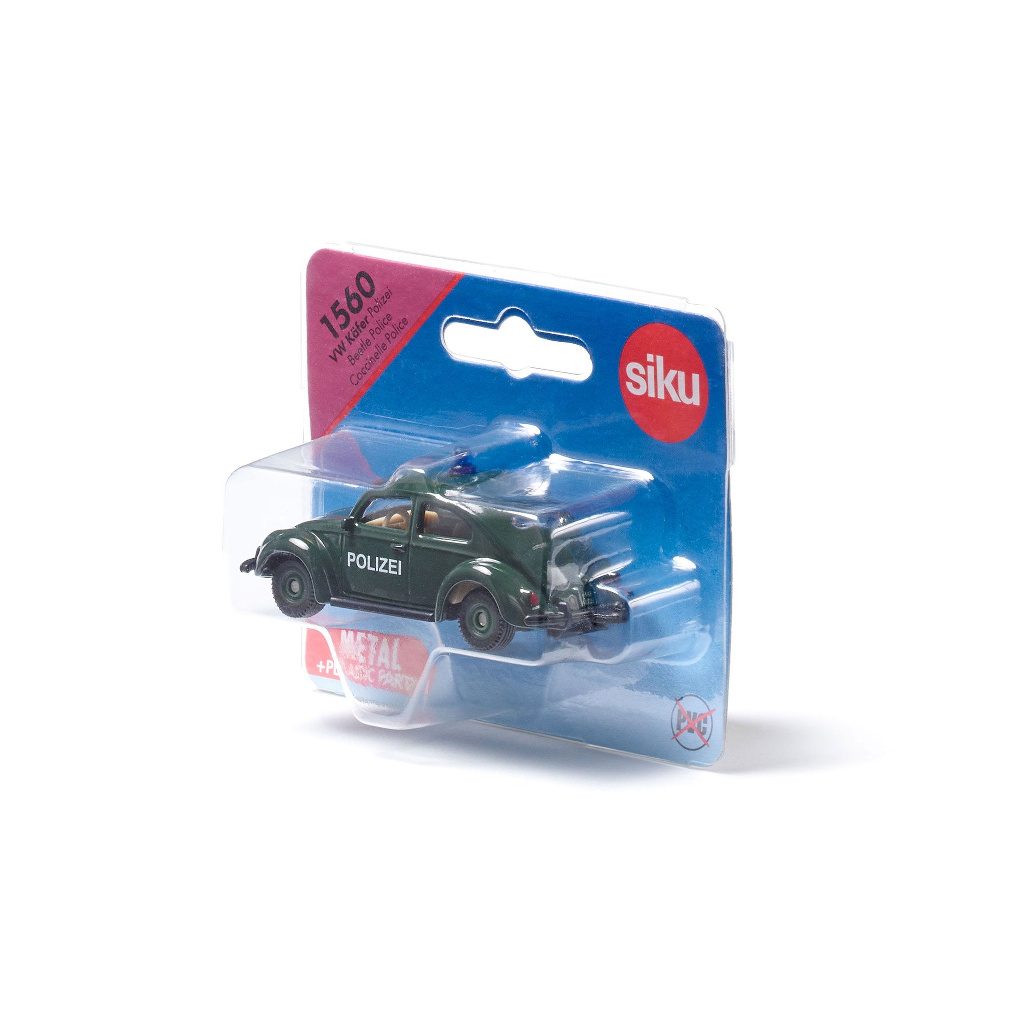 Siku 1560 VW Beetle Police Vehicle