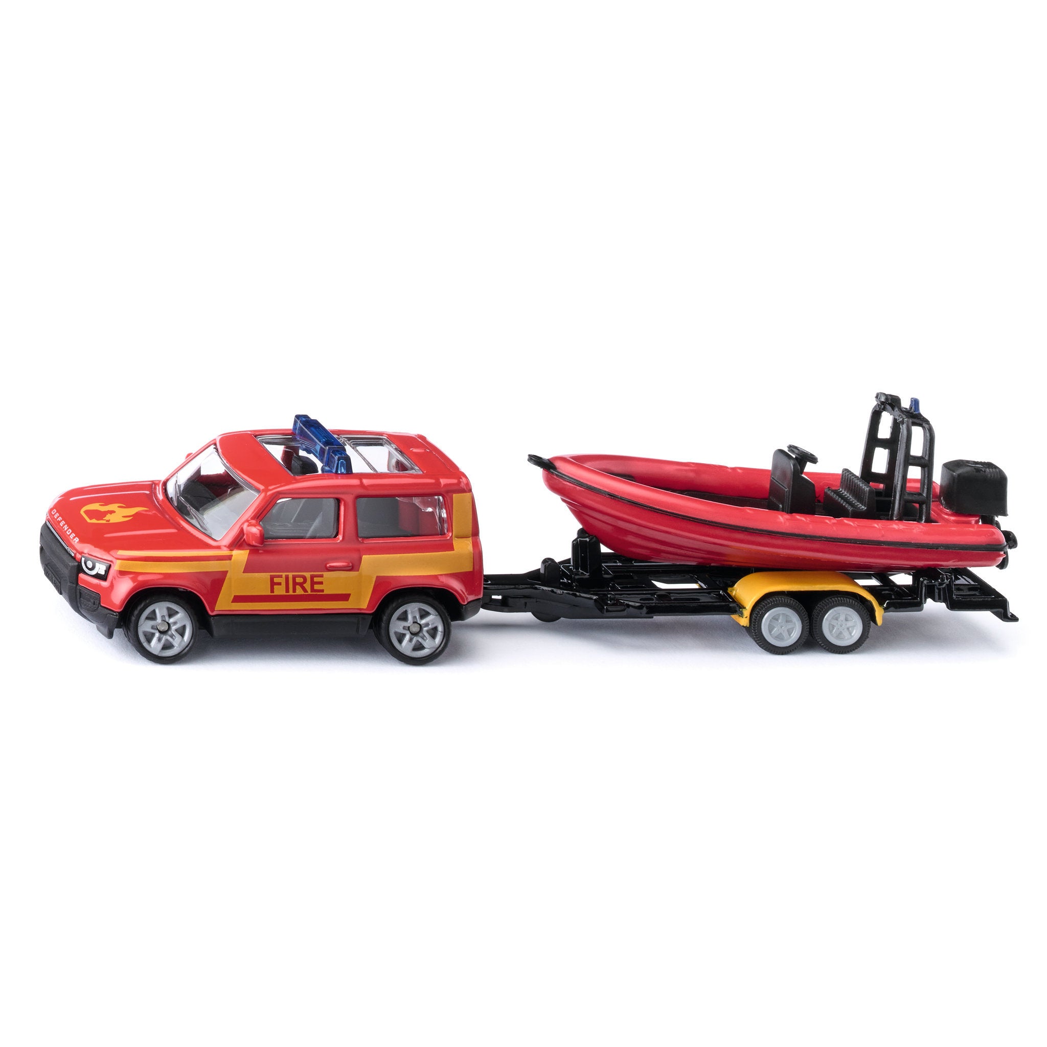 Siku 1608 Land Rover Defender with Boat Vehicle