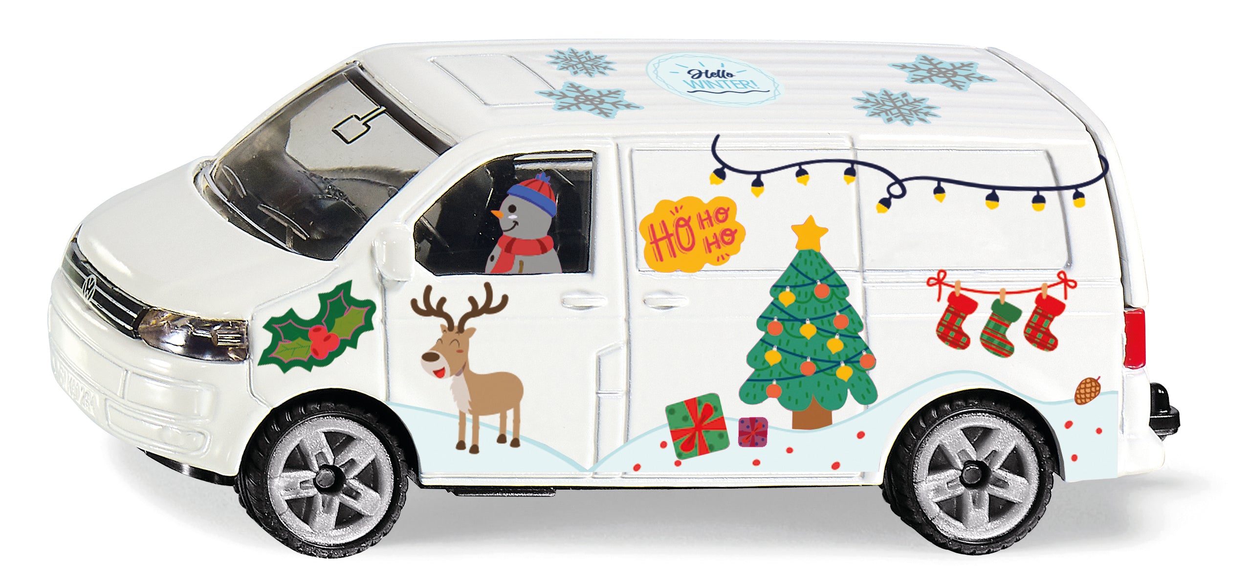 Siku 6505 Style My Siku Vw T5 Van Snowman Construction Kit