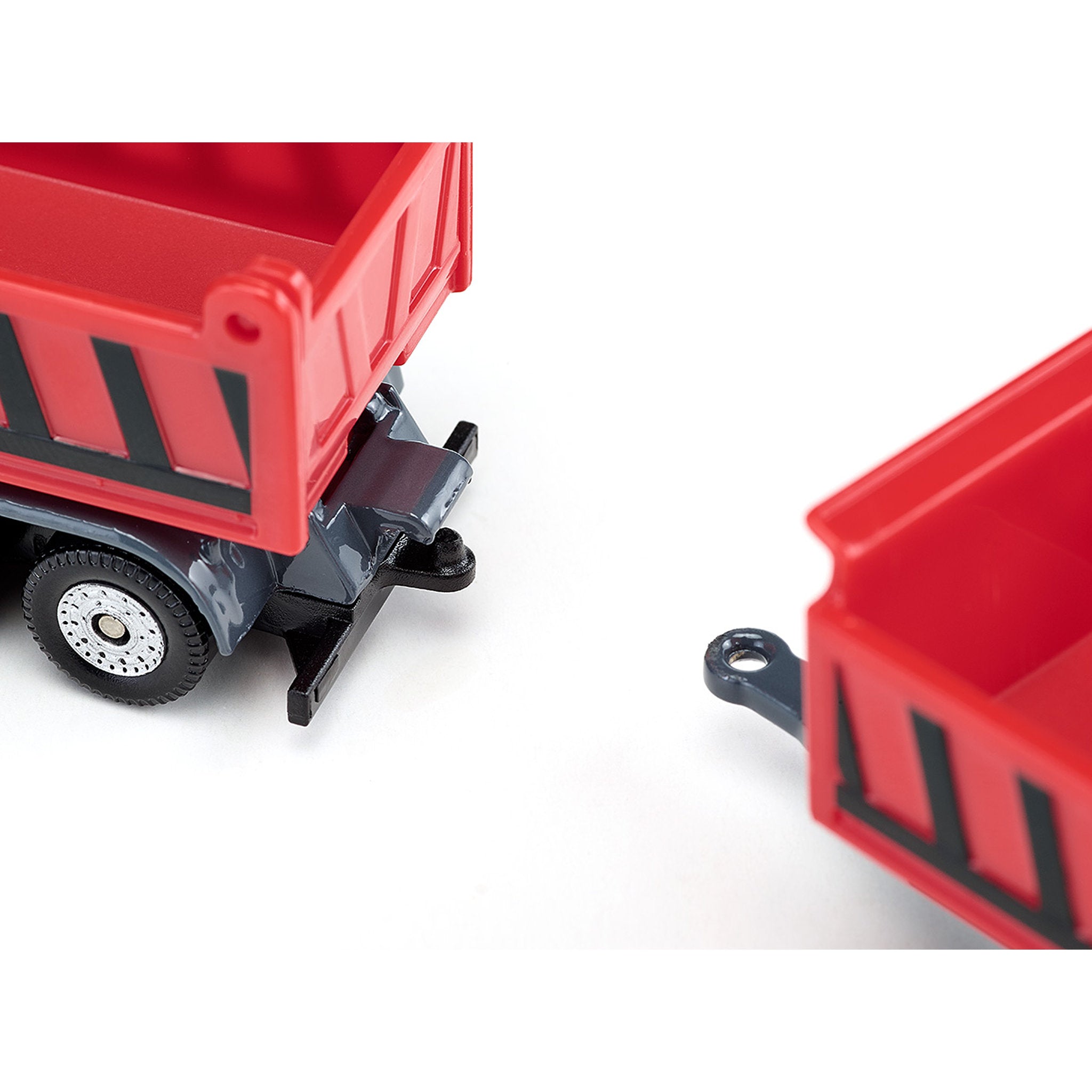 Siku Truck With Dumper Body & Tipping Trailer