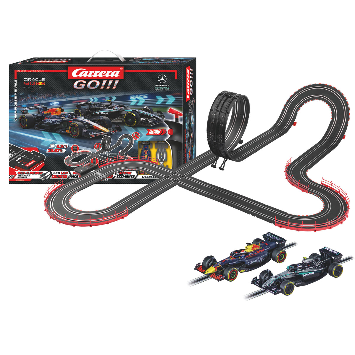 Carrera GO!!! F1 Championship Rivals Track