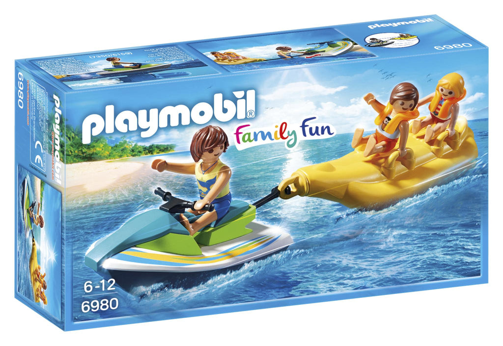PLAYMOBIL 6980 PERSONAL WATERCRAFT WITH BANANA BOAT