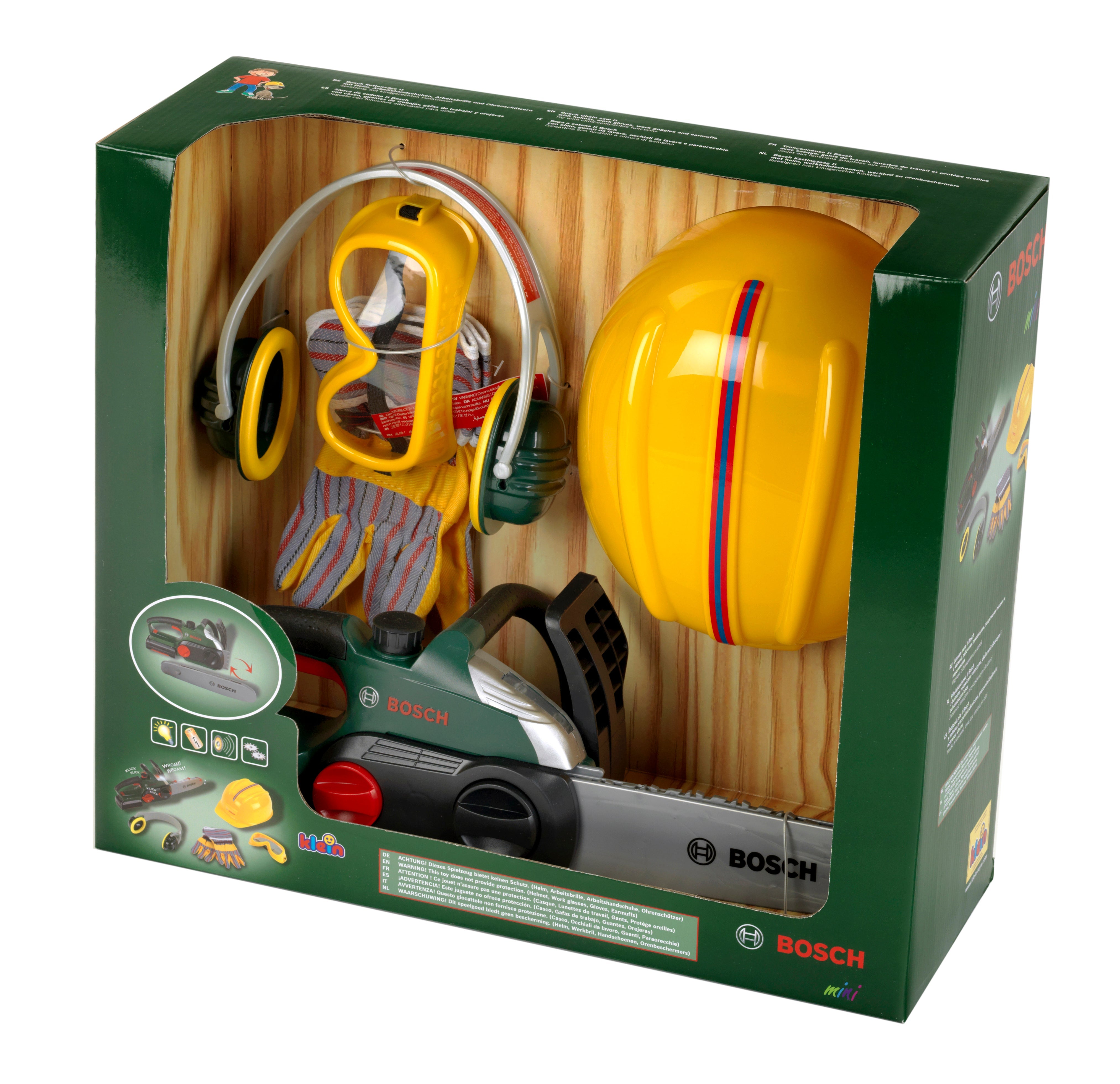 Bosch Chainsaw, Helmet & Accessories