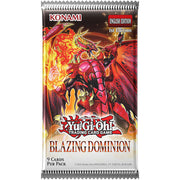 YU-GI-OH Blazing Dominion TCG Booster Pack