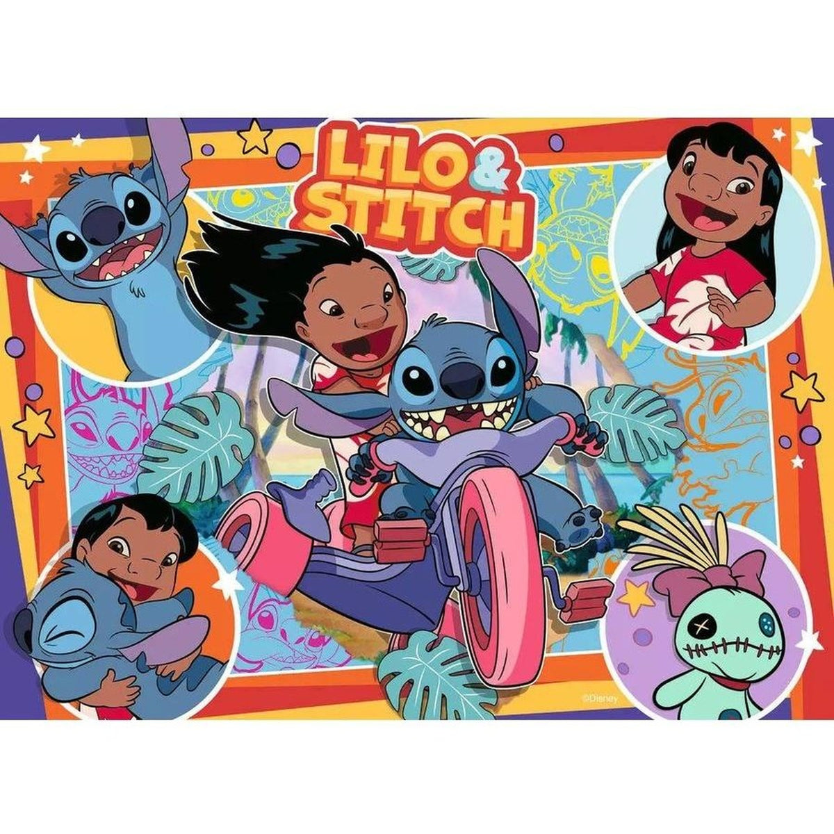 Ravensburger Puzzle Disney Stitch Bumper Pack 4 In a Box