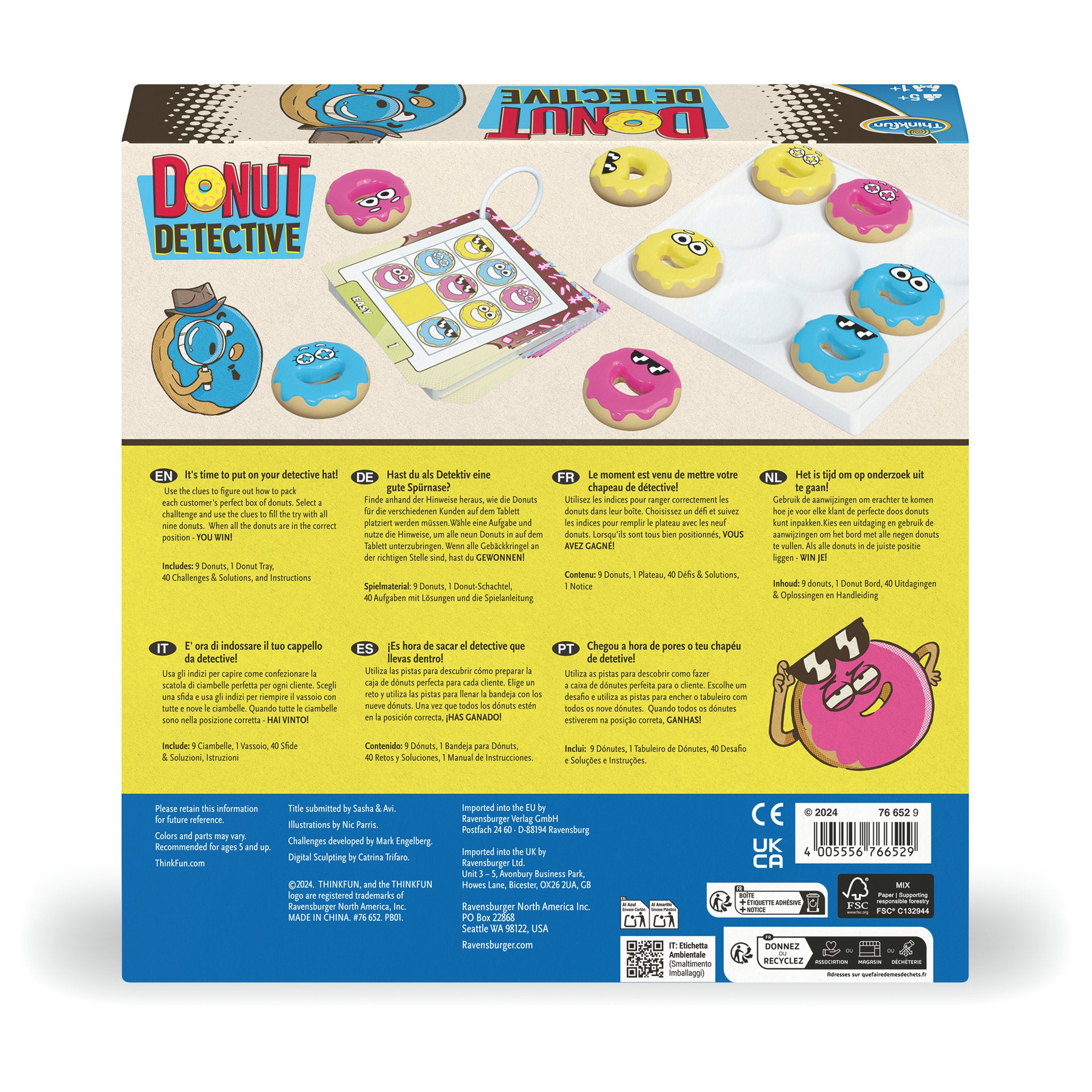 ThinkFun - Donut Detective