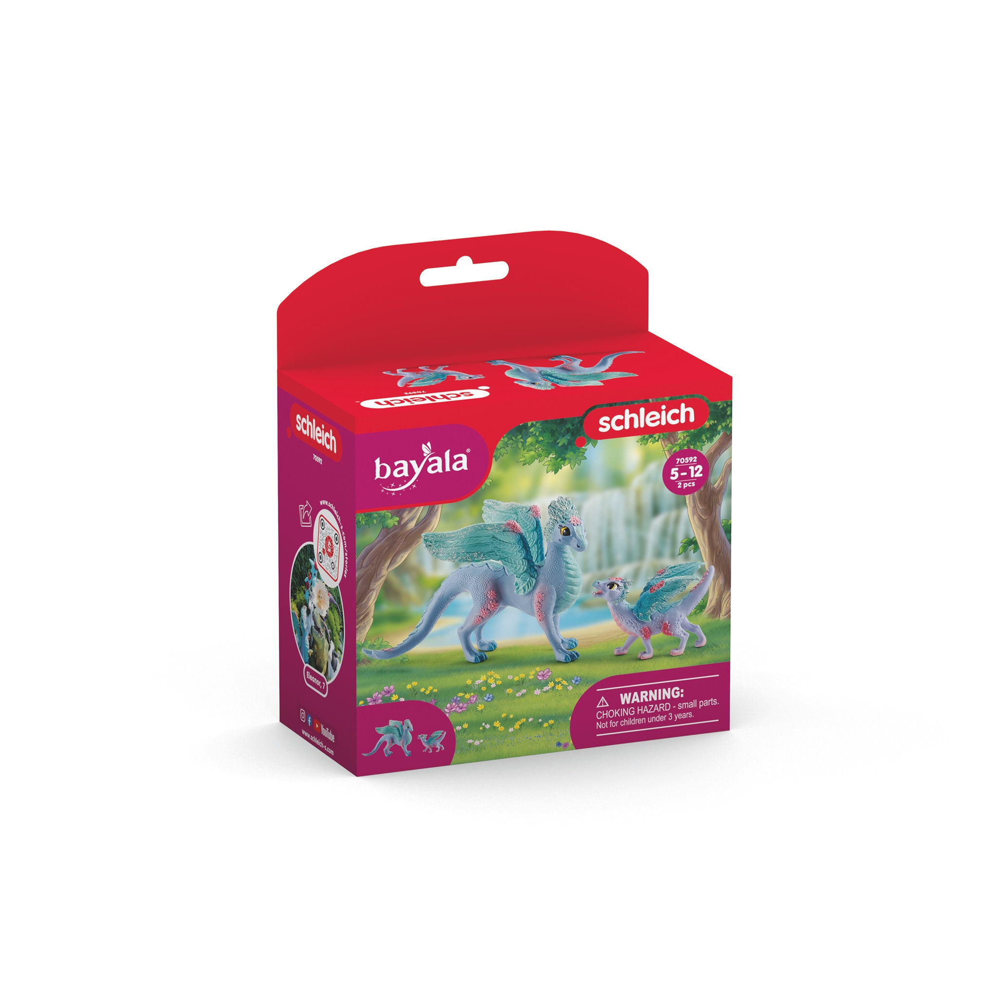 Schleich Bayala Flower Dragon & Baby