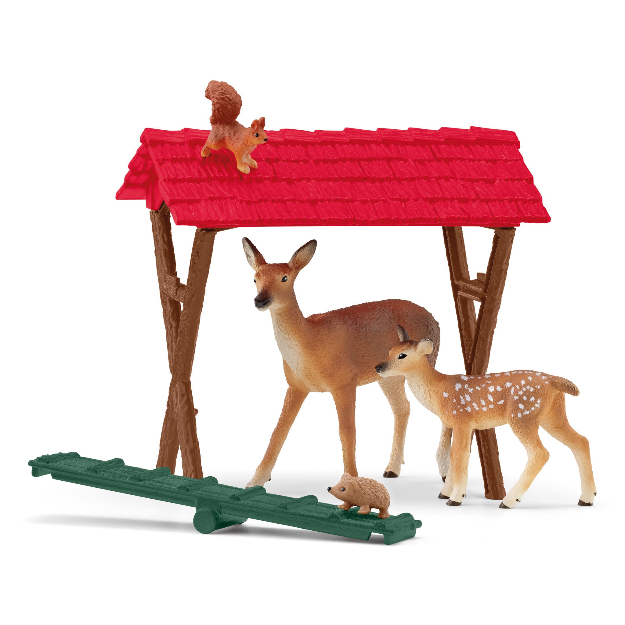 Schleich Feeding The Forest Animals