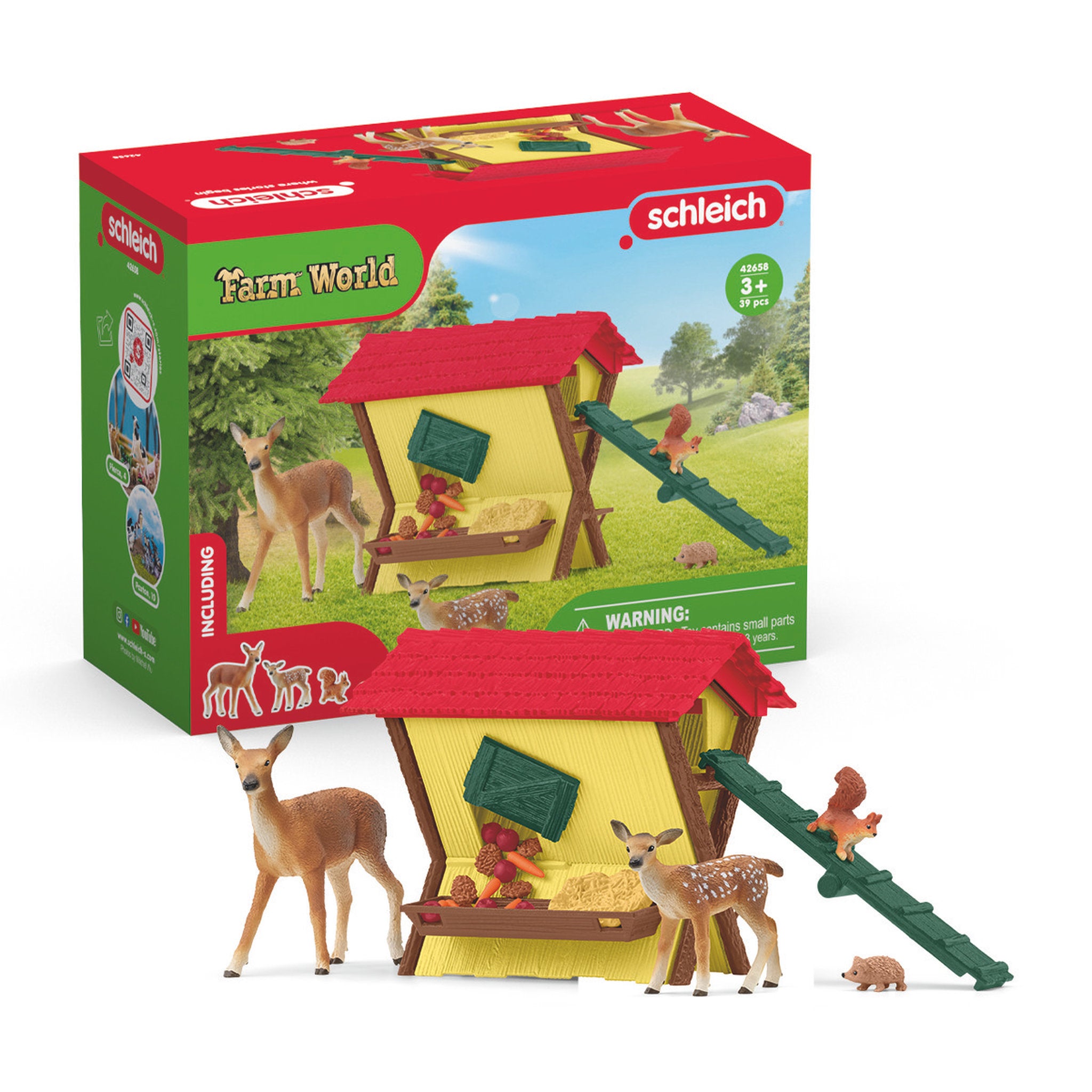 Schleich Feeding The Forest Animals
