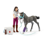 Schleich Mrs. Kramer with Foal Set