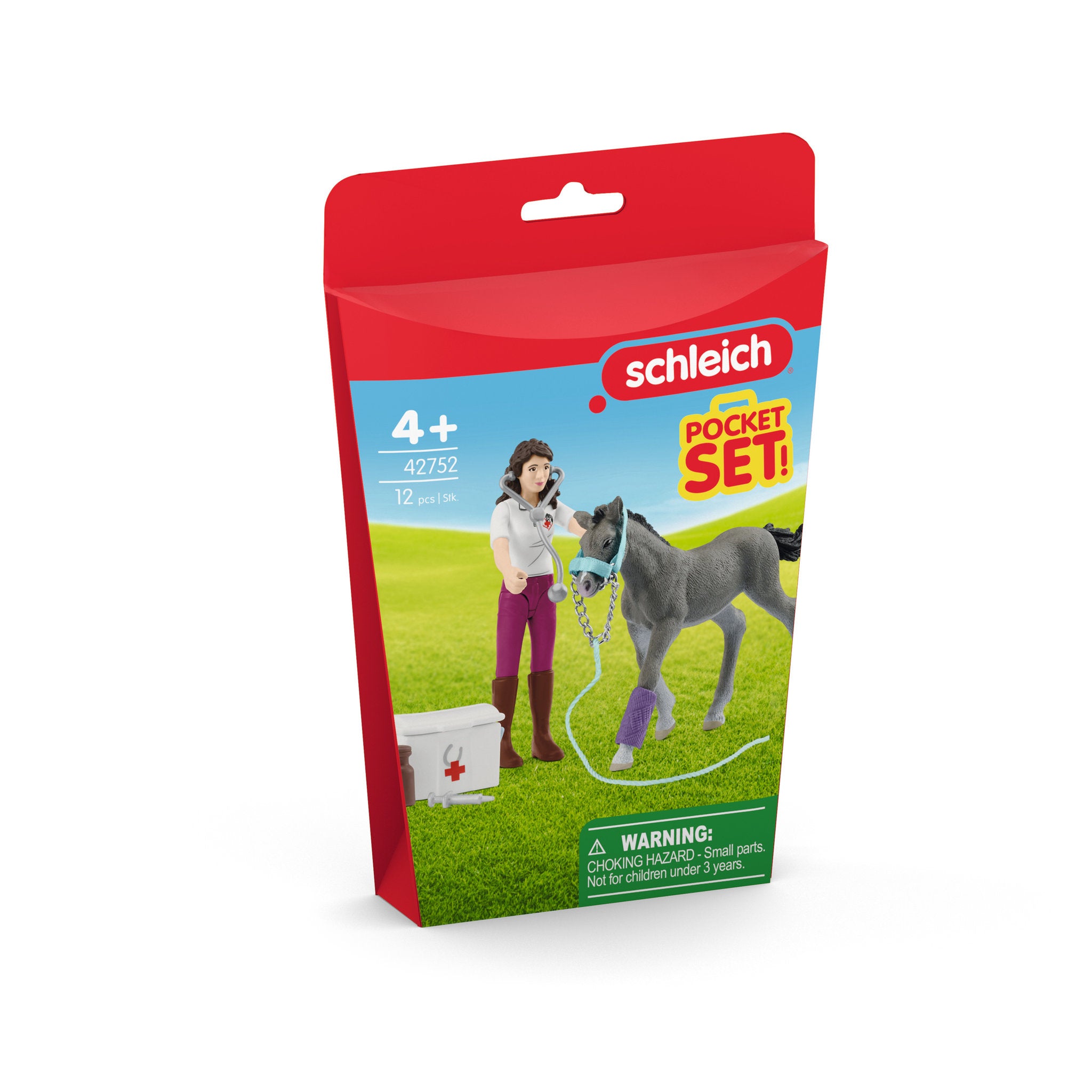 Schleich Mrs. Kramer with Foal Set