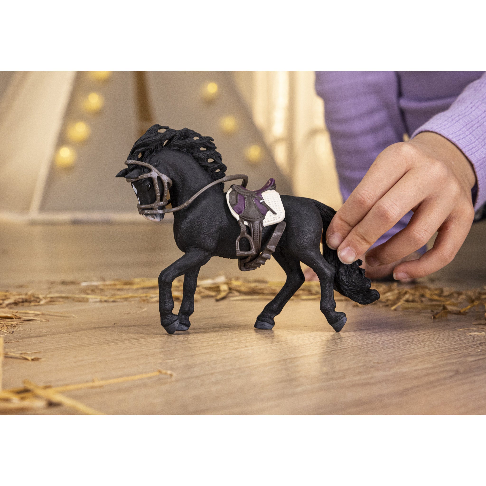 Schleich Pura Raza Espanola Stallion With Saddle