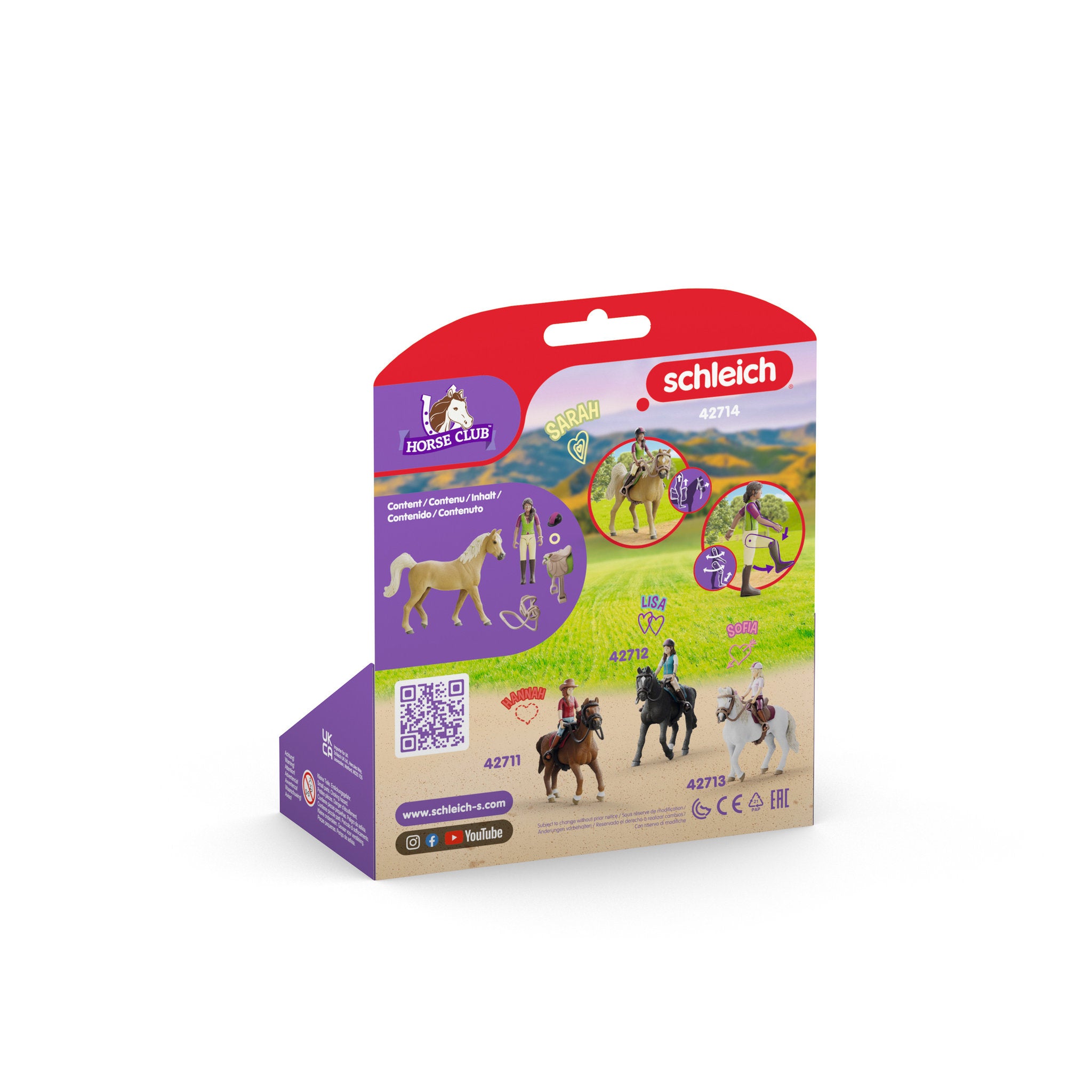 Schleich Horse Club Sarah & Mystery Set