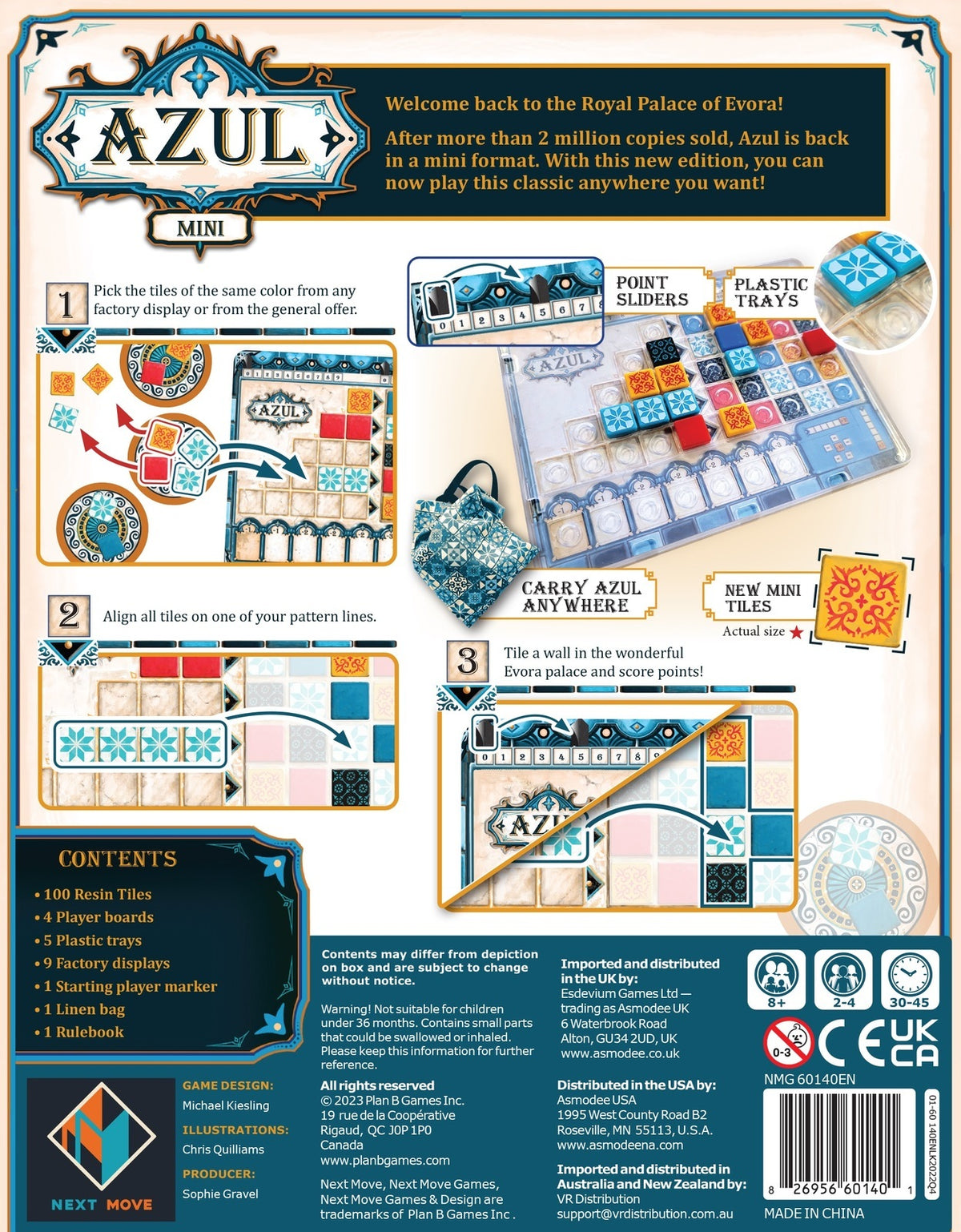 Azul Mini Game