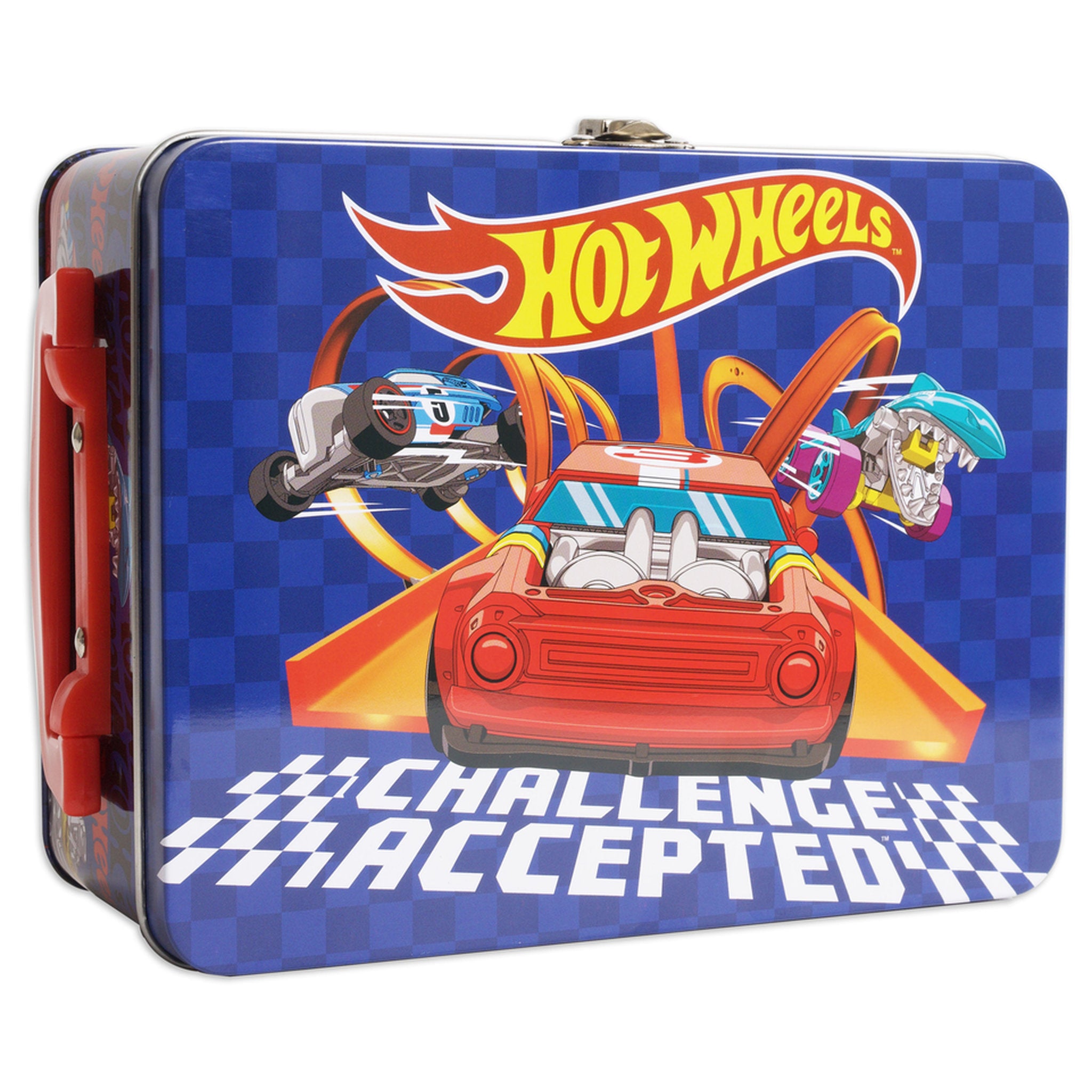 Hot Wheels 18 Car Storage Tin Assorted Styles