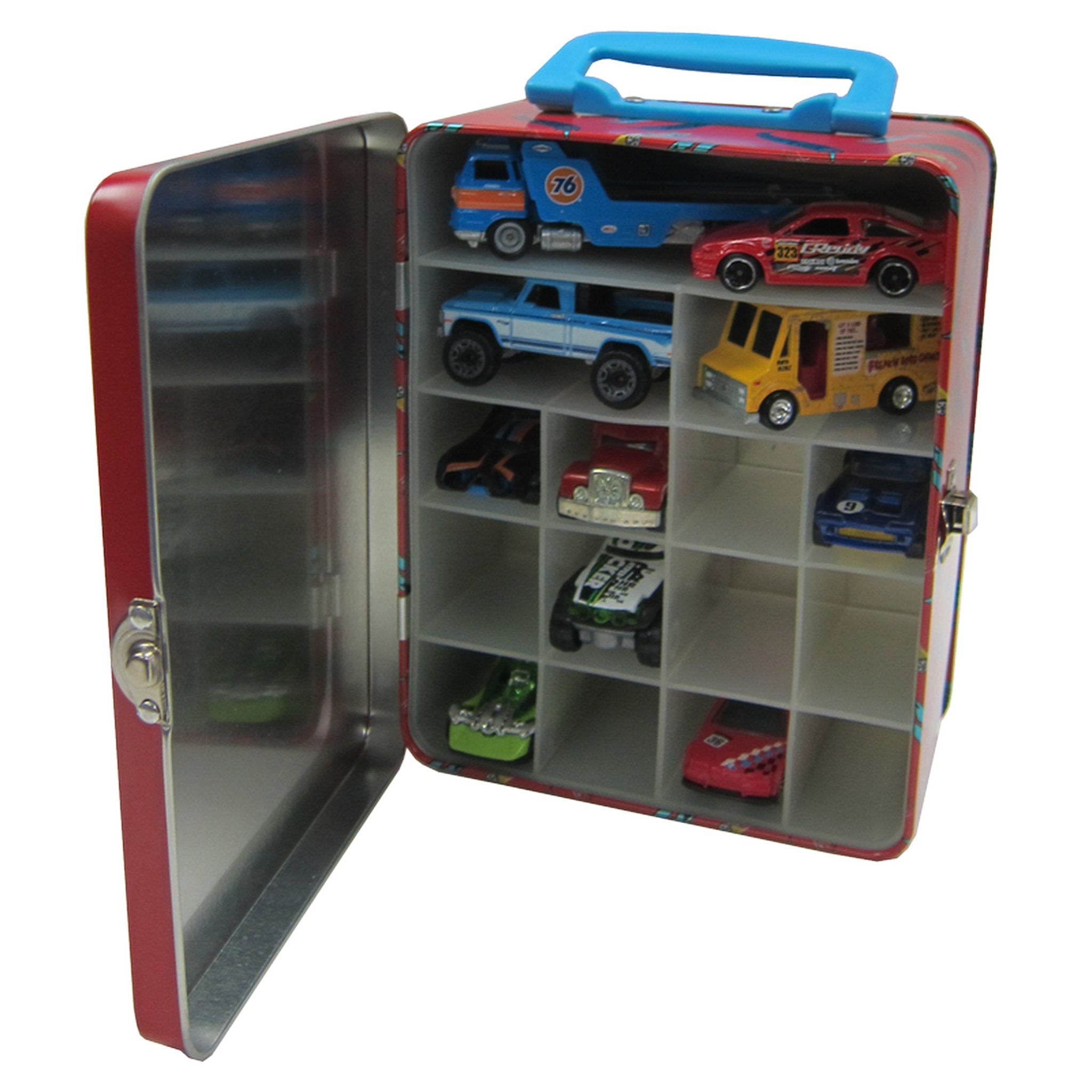 Hot Wheels 18 Car Storage Tin Assorted Styles
