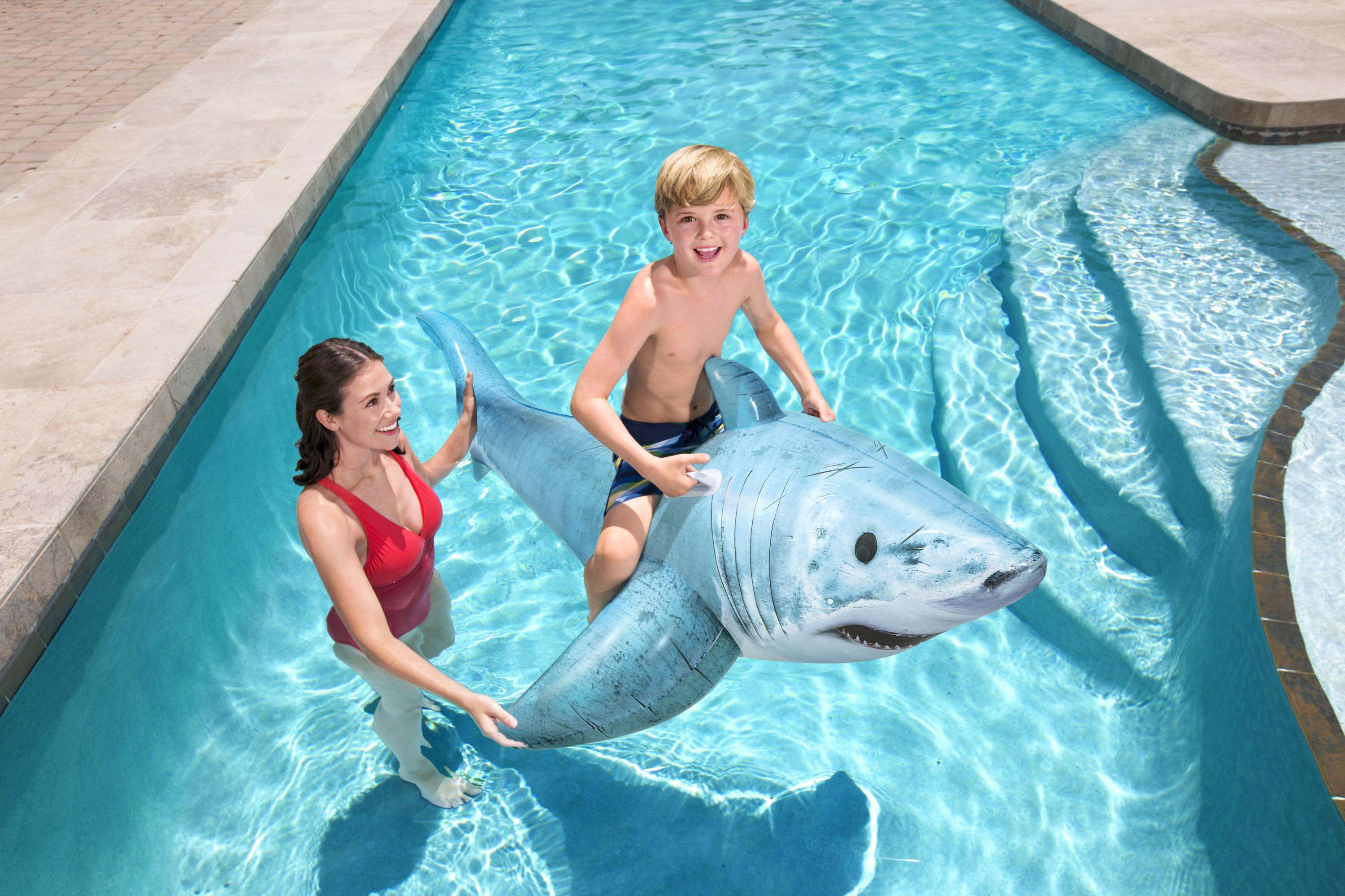 Bestway Realistic Shark Ride On Pool Float