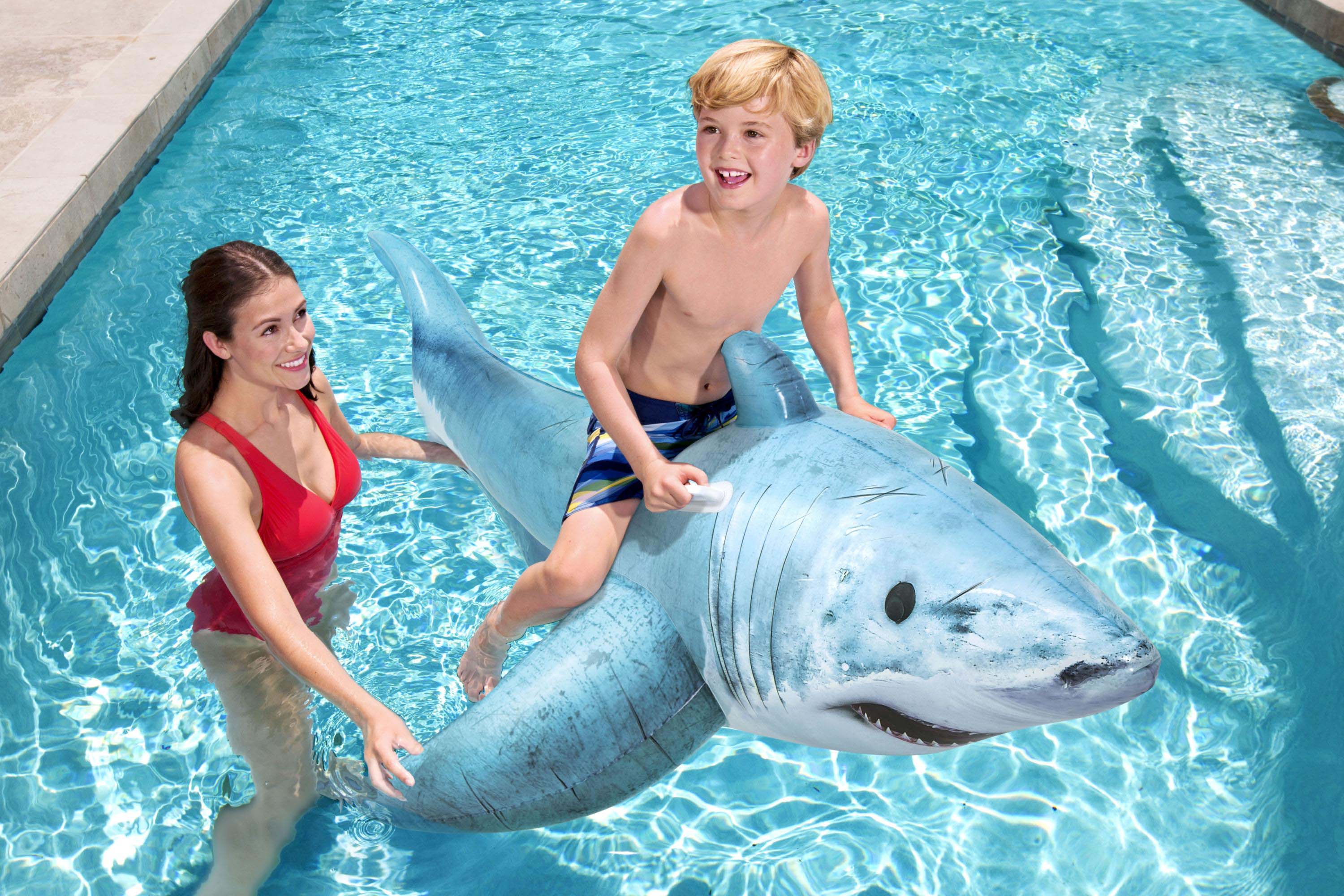 Bestway Realistic Shark Ride On Pool Float