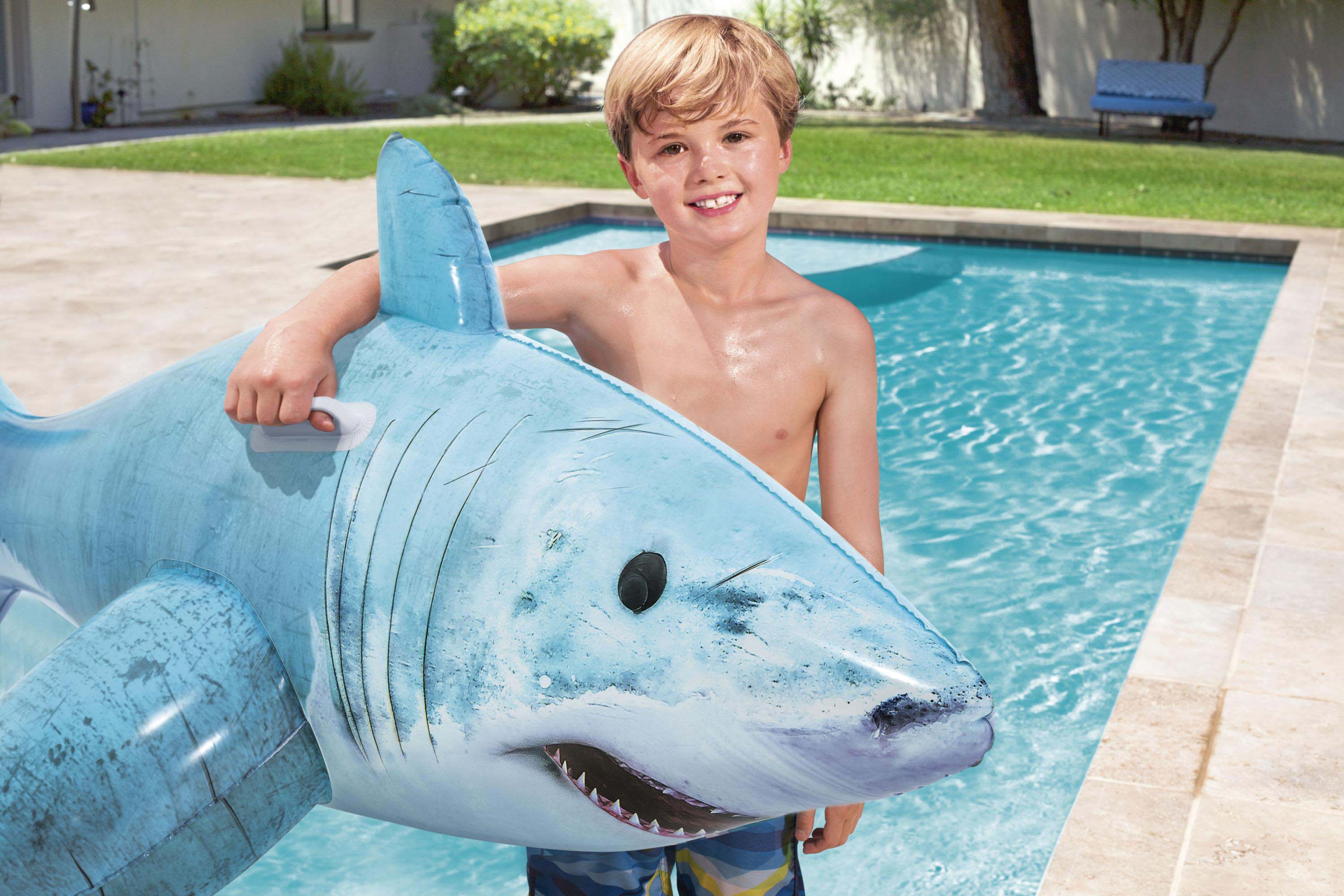 Bestway Realistic Shark Ride On Pool Float