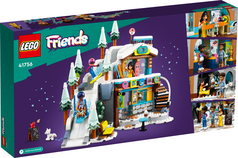 LEGO 41756 Friends Holiday Ski Slope And Café – Toyworld Australia