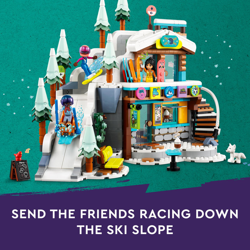 LEGO 41756 Friends Holiday Ski Slope And Café