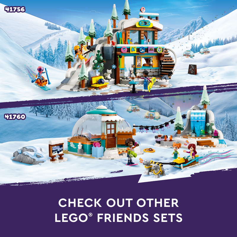 LEGO 41756 Friends Holiday Ski Slope And Café