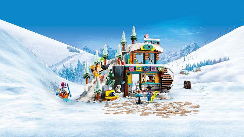 LEGO 41756 Friends Holiday Ski Slope And Café – Toyworld Australia