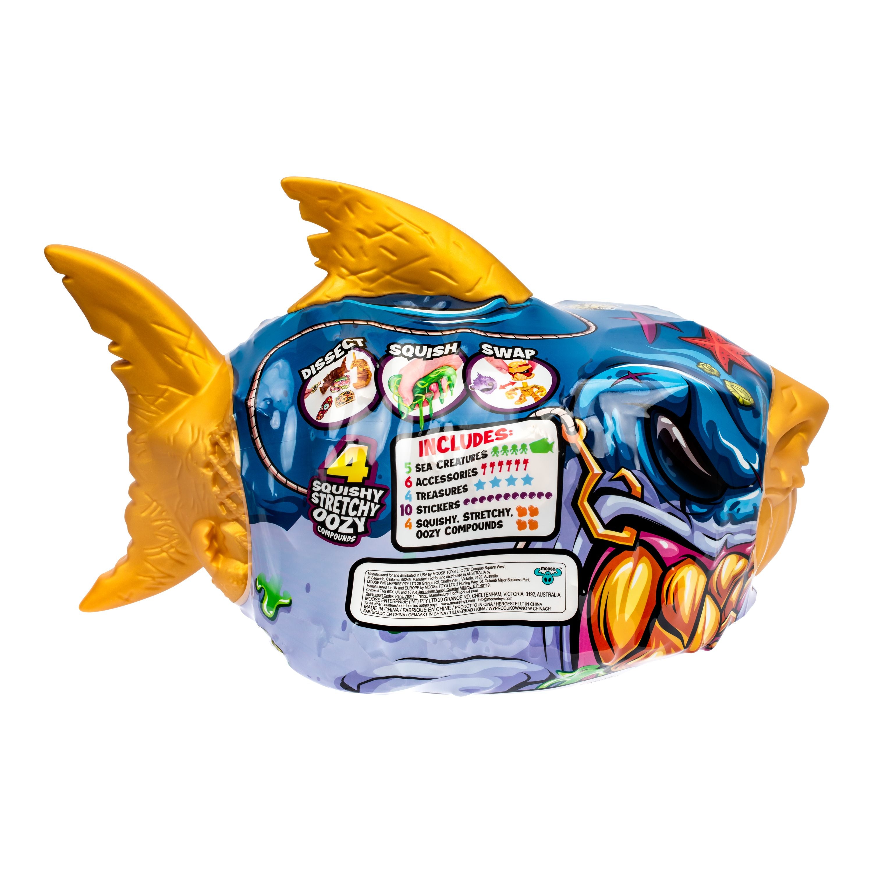 Mandbulas Radio Juguete Tiburon Mega Mandibulas Treasure X Mega