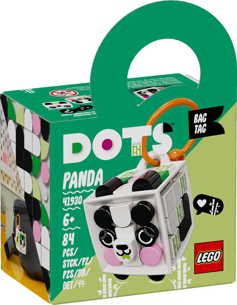 LEGO 41930 DOTS BAG TAG PANDA