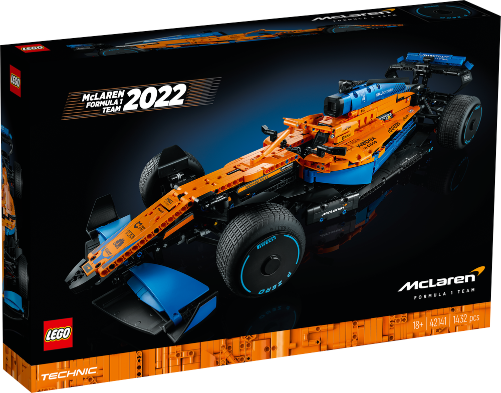 LEGO 42141 Technic Mclaren Formula 1 Team 2022 Race Car