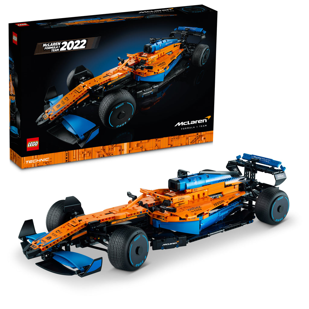 LEGO 42141 TECHNIC MCLAREN FORMULA 1 TEAM 2022 RACE CAR