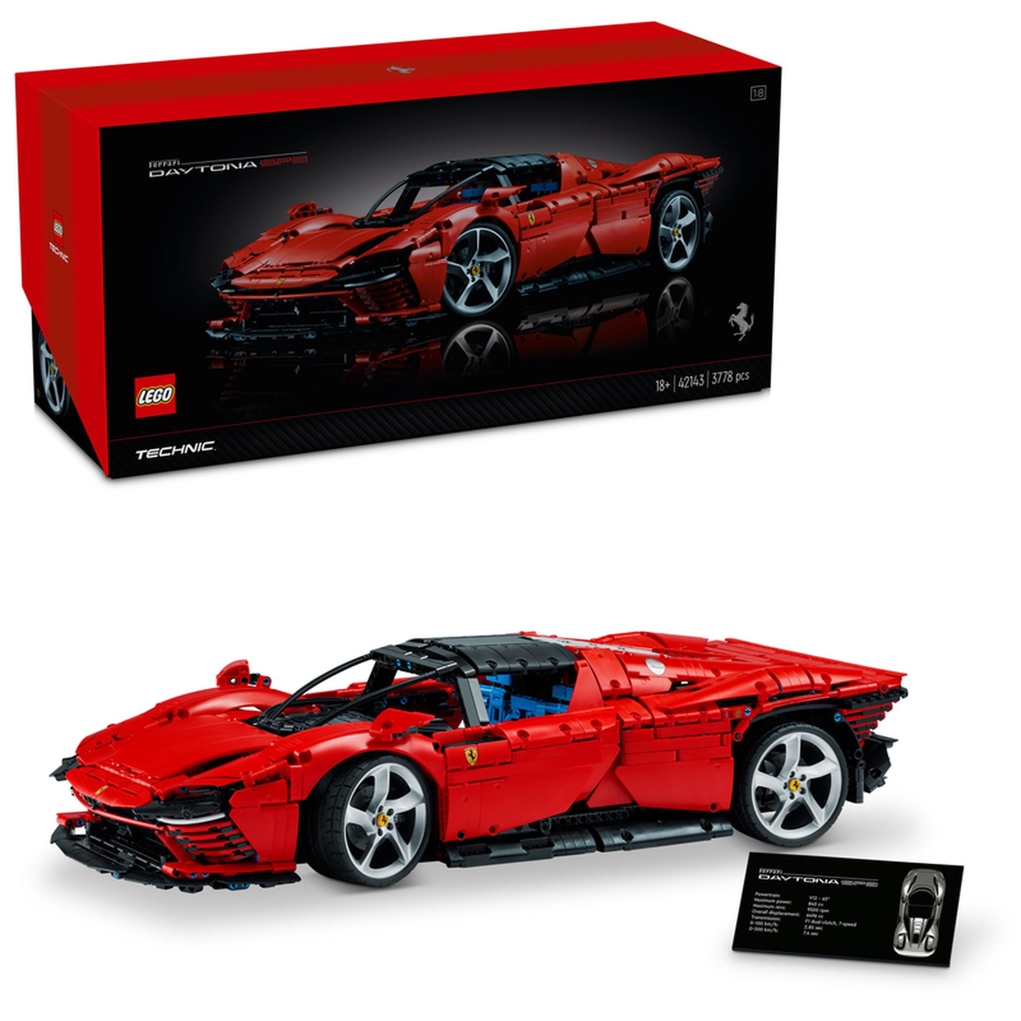 LEGO 42143 Technic Ferrari Daytona SP3 - Toyworld Australia